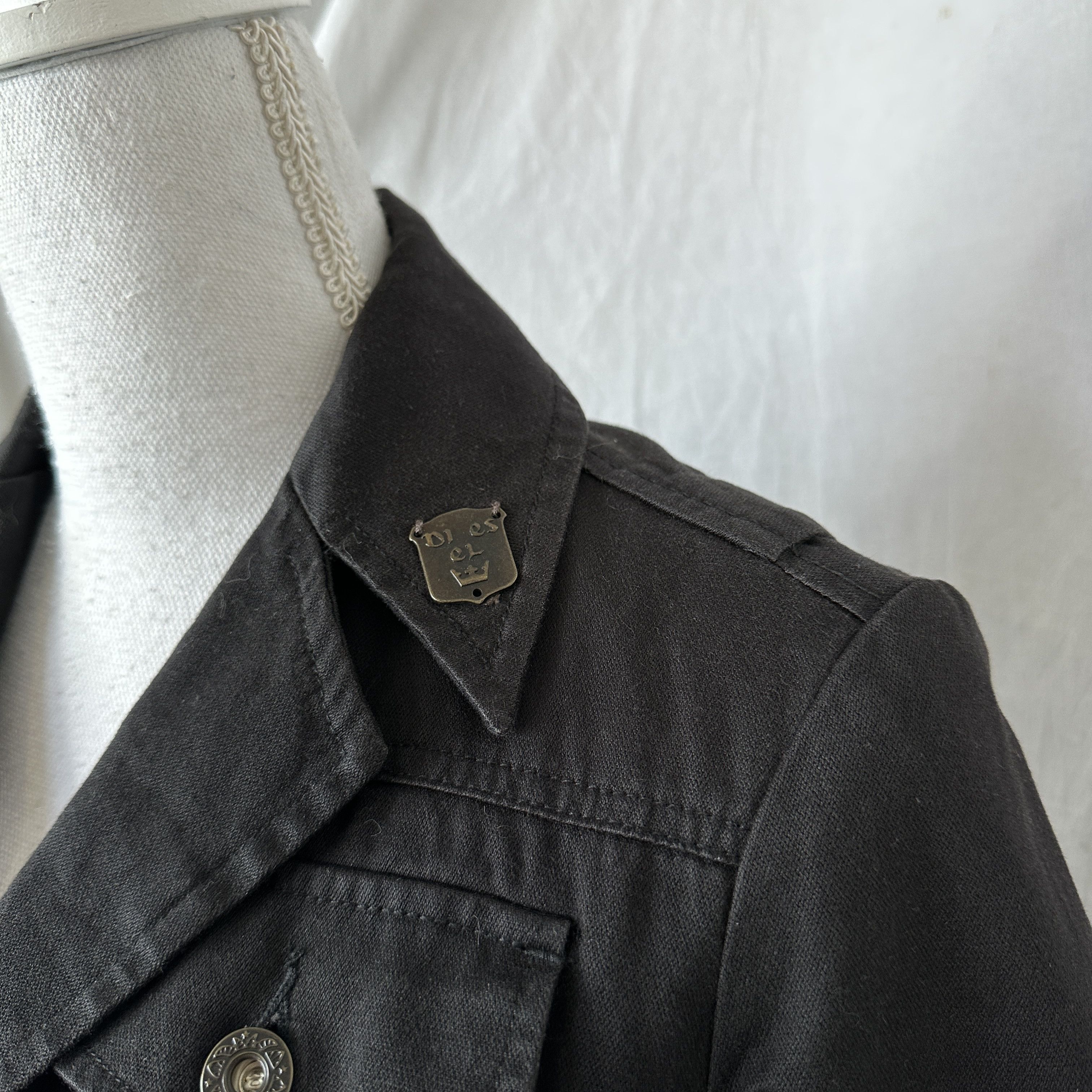 Diesel × Vintage Vintage Diesel Asymmetrical Zip Woman's Jacket Size M / US 6-8 / IT 42-44 - 5 Thumbnail