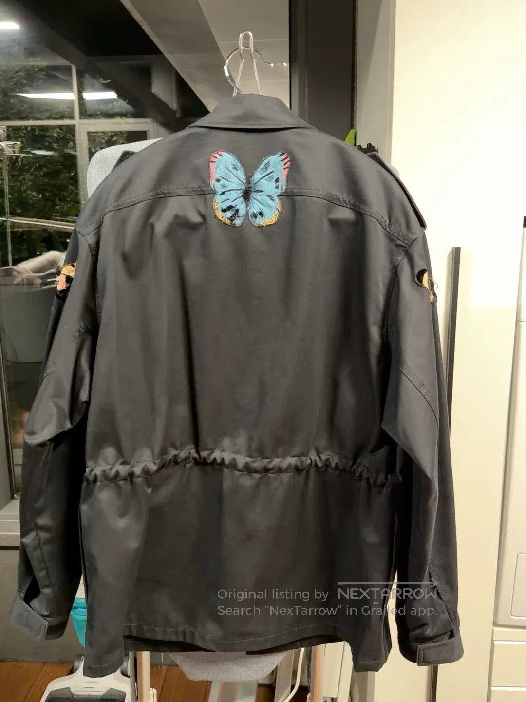 Valentino Valentino Butterfly Embroidered Jacket. Size US XL / EU 56 / 4 - 4 Thumbnail