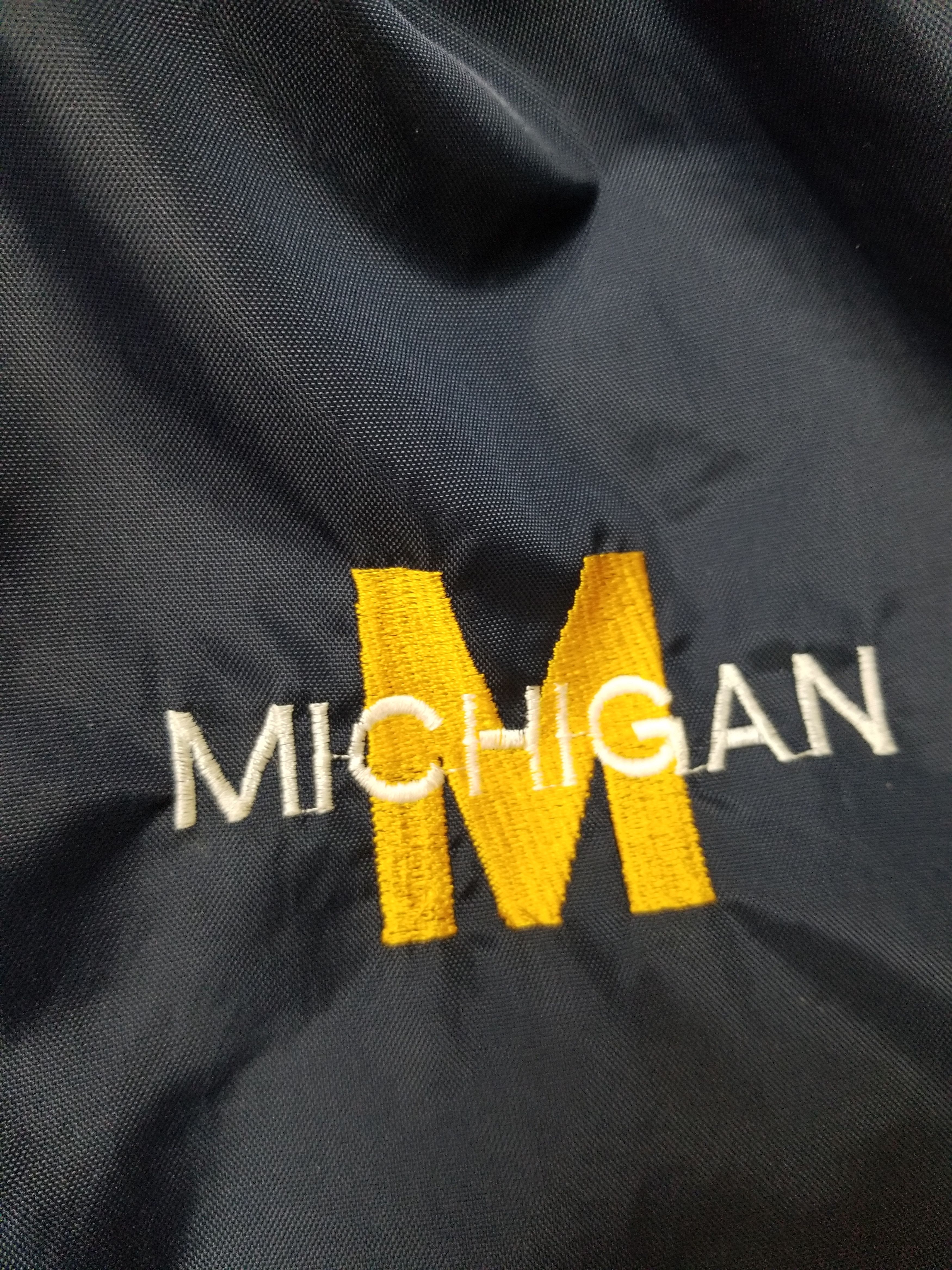 Other Vintage Michigan Wolverines Puffer Jacket Size US L / EU 52-54 / 3 - 9 Thumbnail