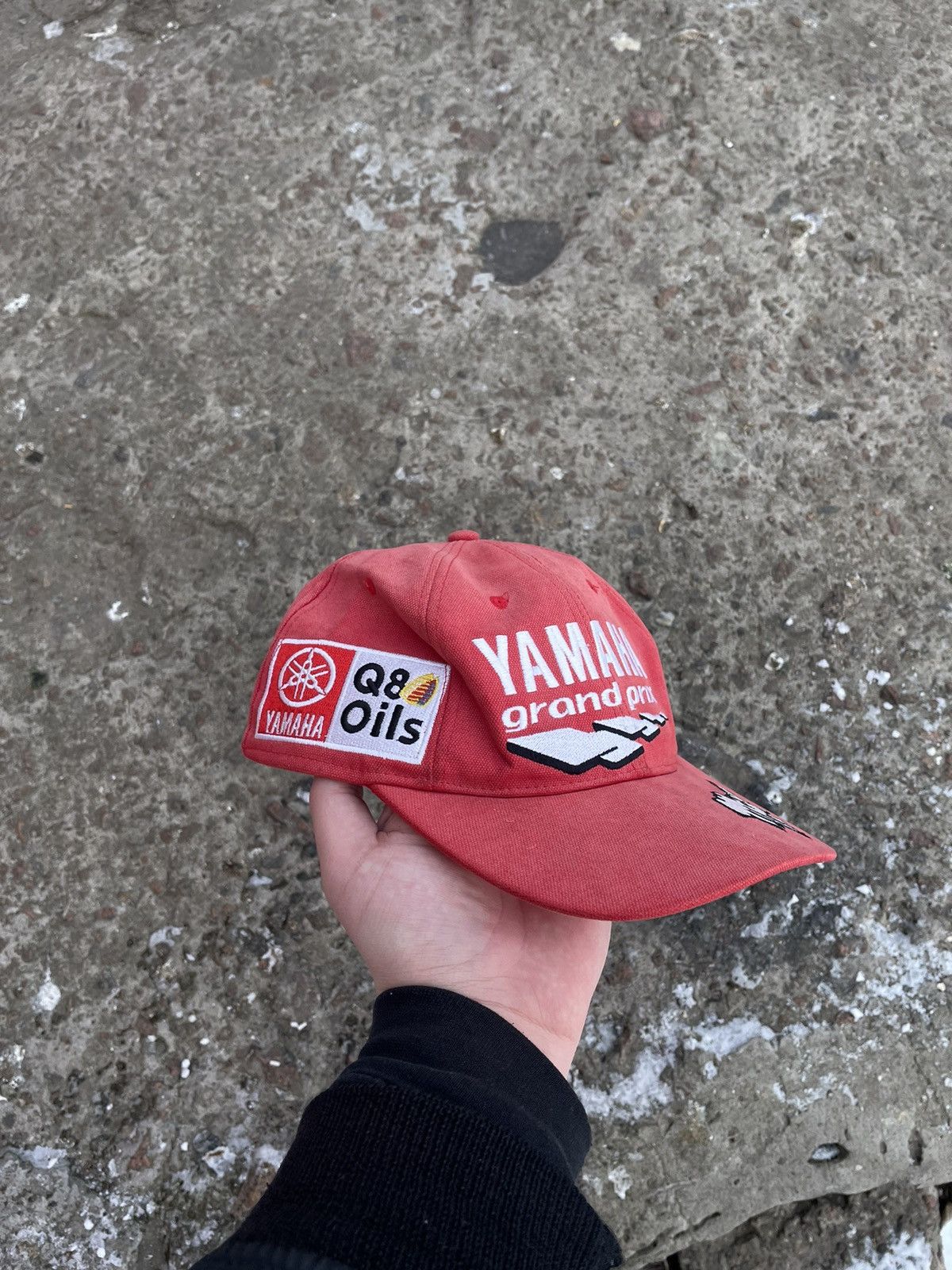 Yamaha Vintage Yamaha Max Biaggi Grand Prix Racing Hat Cap Size ONE SIZE - 2 Thumbnail