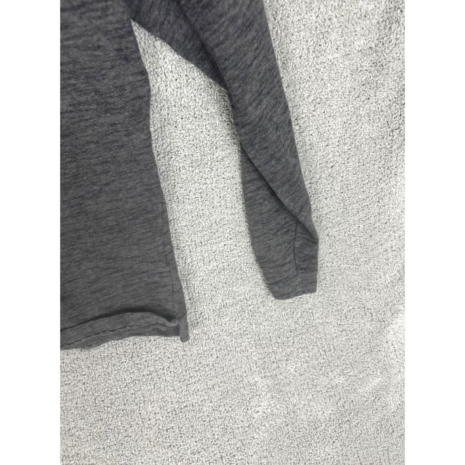 Vintage Robert Barakett Shirt Mens Small Gray Henley Long Sleeve Casual Tee Top Size US S / EU 44-46 / 1 - 3 Thumbnail