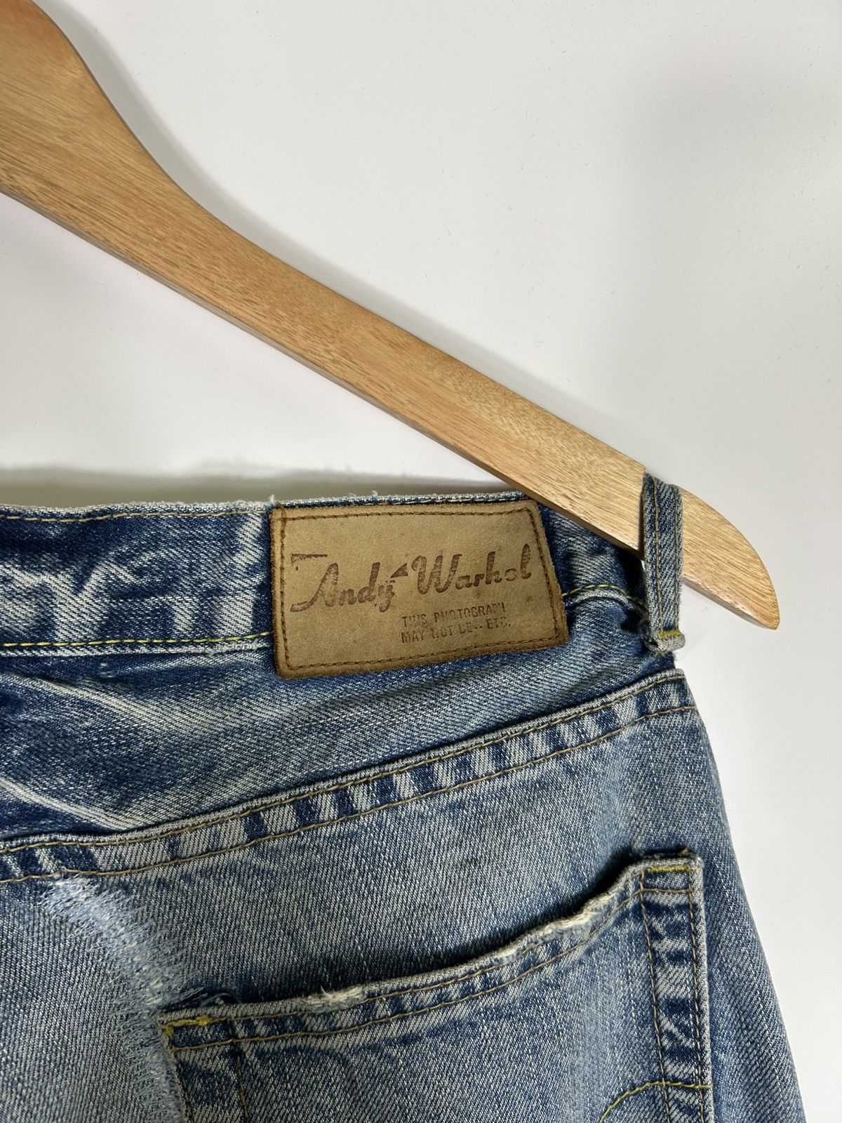 Andy Warhol × Hysteric Glamour Hysteric Glamour x Andy Warhol Distressed Vintage Jeans Size 30" / US 8 / IT 44 - 15 Thumbnail