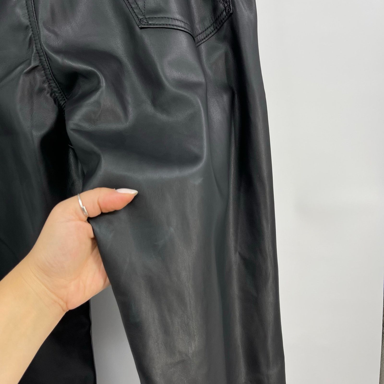 MOTHER MOTHER | NWT The Rambler Zip Ankle Black 33 Plus Size Size 33" - 11 Thumbnail