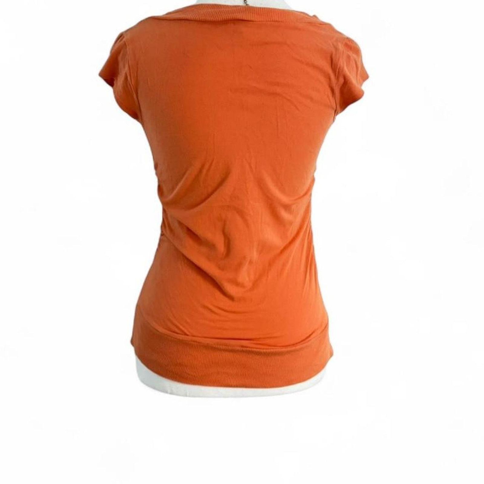 Other Y2K 2000s Agaci Fitted Super Flattering Staple Piece Orange Size S / US 4 / IT 40 - 2 Thumbnail