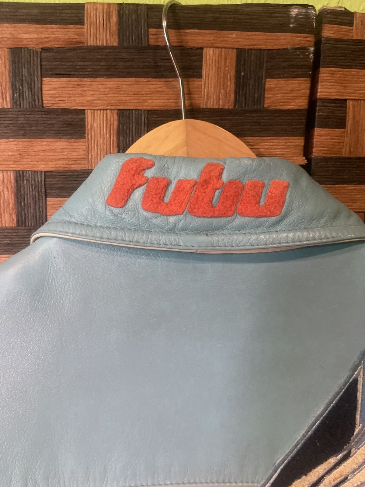 Vintage Fubu JACKET LEATHER Size US XL / EU 56 / 4 - 3 Thumbnail