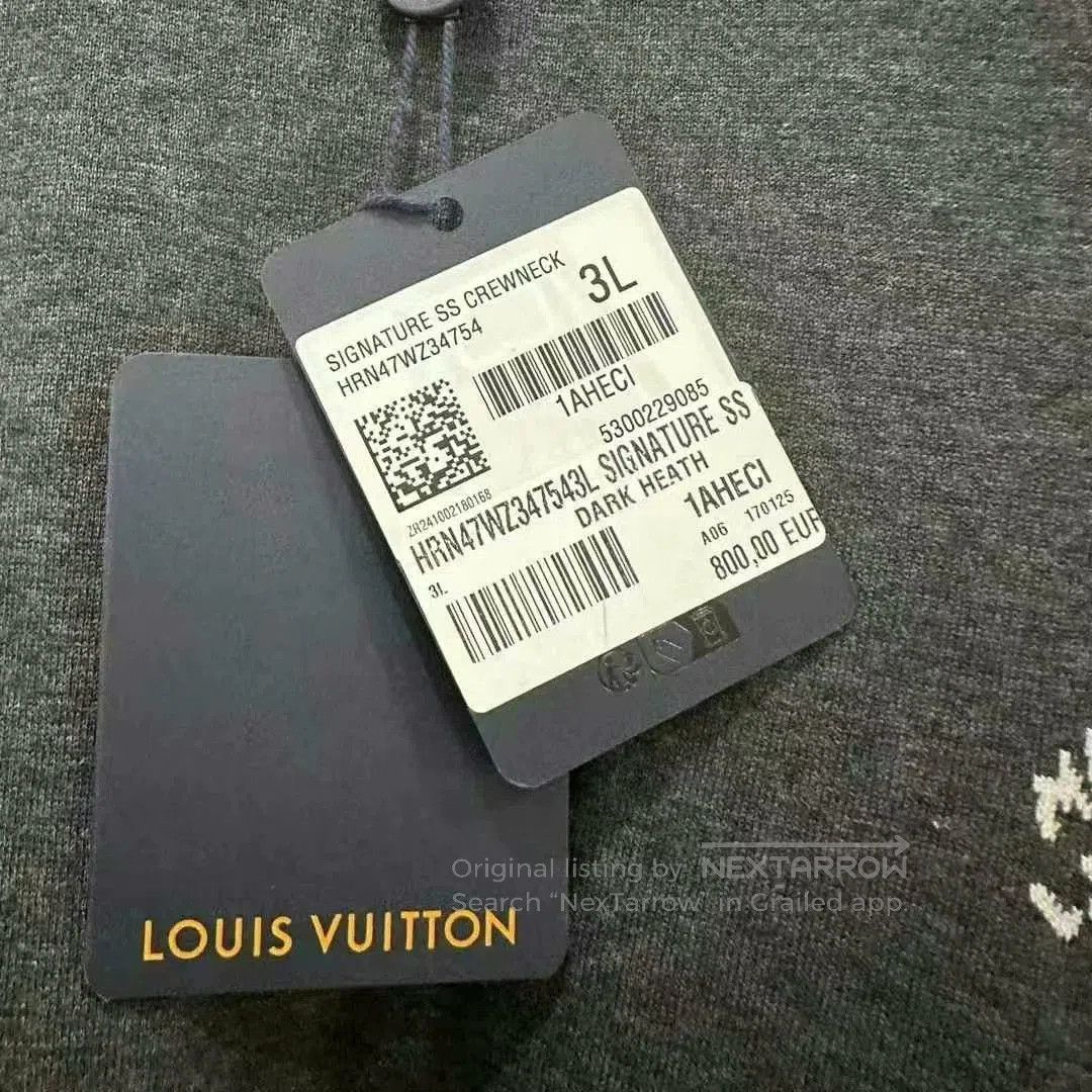 Louis Vuitton louis vuitton logo short sleeve t. Size US XXL / EU 58 / 5 - 5 Thumbnail