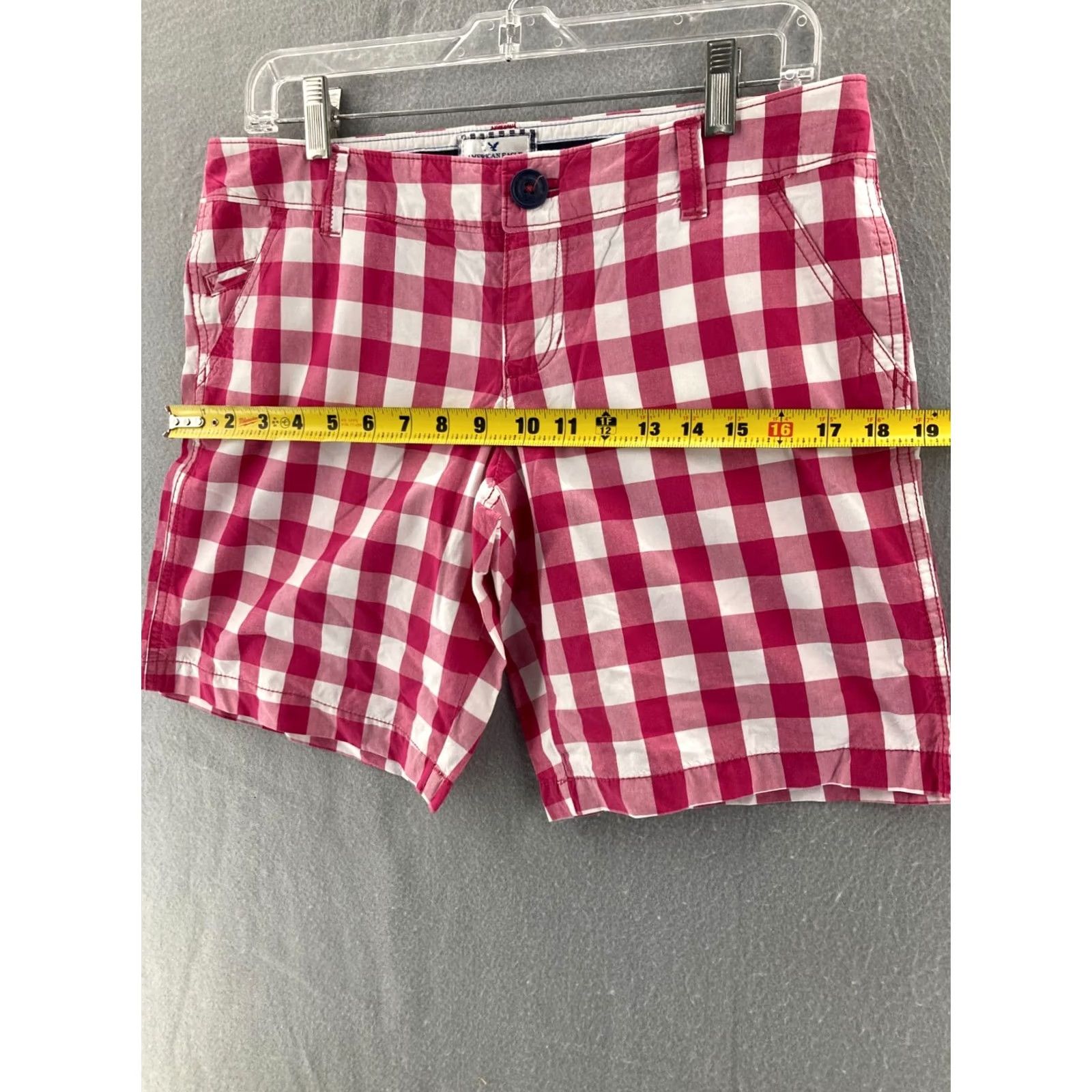 American Eagle Outfitters American Eagle Outfitters Bermuda Shorts Womens 6 Cotton Flat Front Bermuda Colorful 90s Mens Womens Size 28" / US 6 / IT 42 - 3 Thumbnail