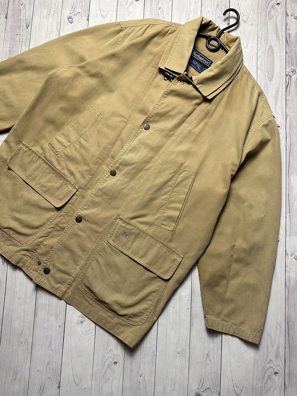 Burberry × Vintage Vintage Burberrys jacket coat size L logo rare Size US L / EU 52-54 / 3 - 3 Thumbnail