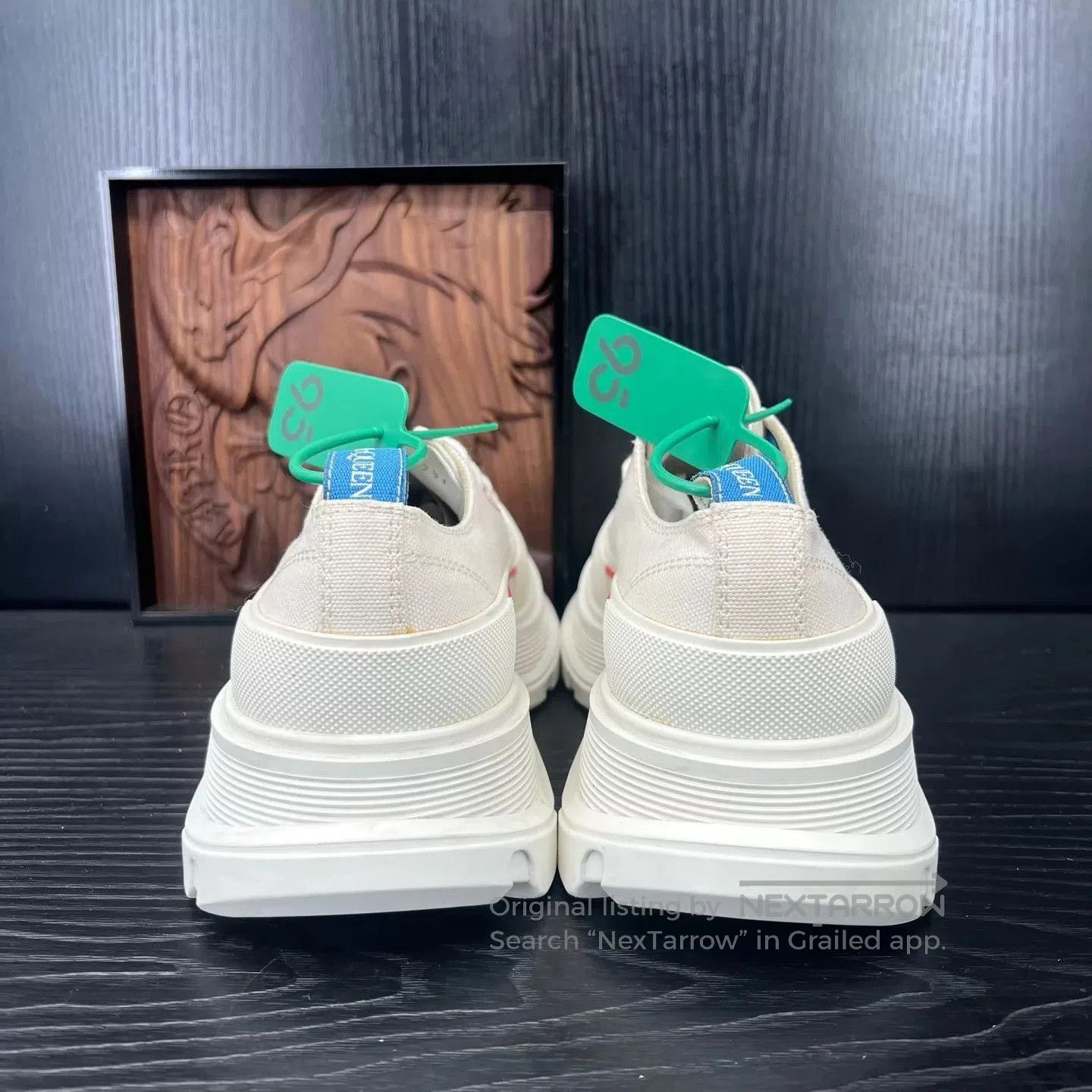 Alexander McQueen White Low. Size US 6.5 / EU 39-40 - 6 Thumbnail