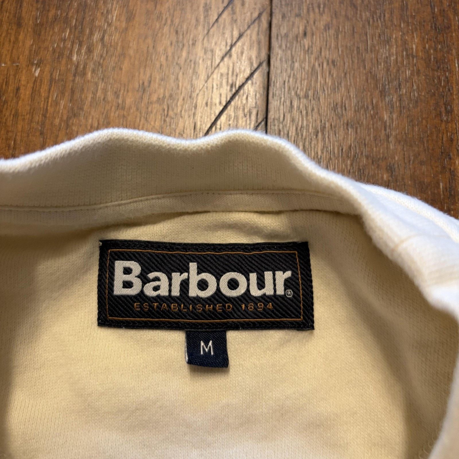 Barbour Barbour Sweatshirt Mens Medium White Grey Crewneck Pullover Size US M / EU 48-50 / 2 - 6 Thumbnail