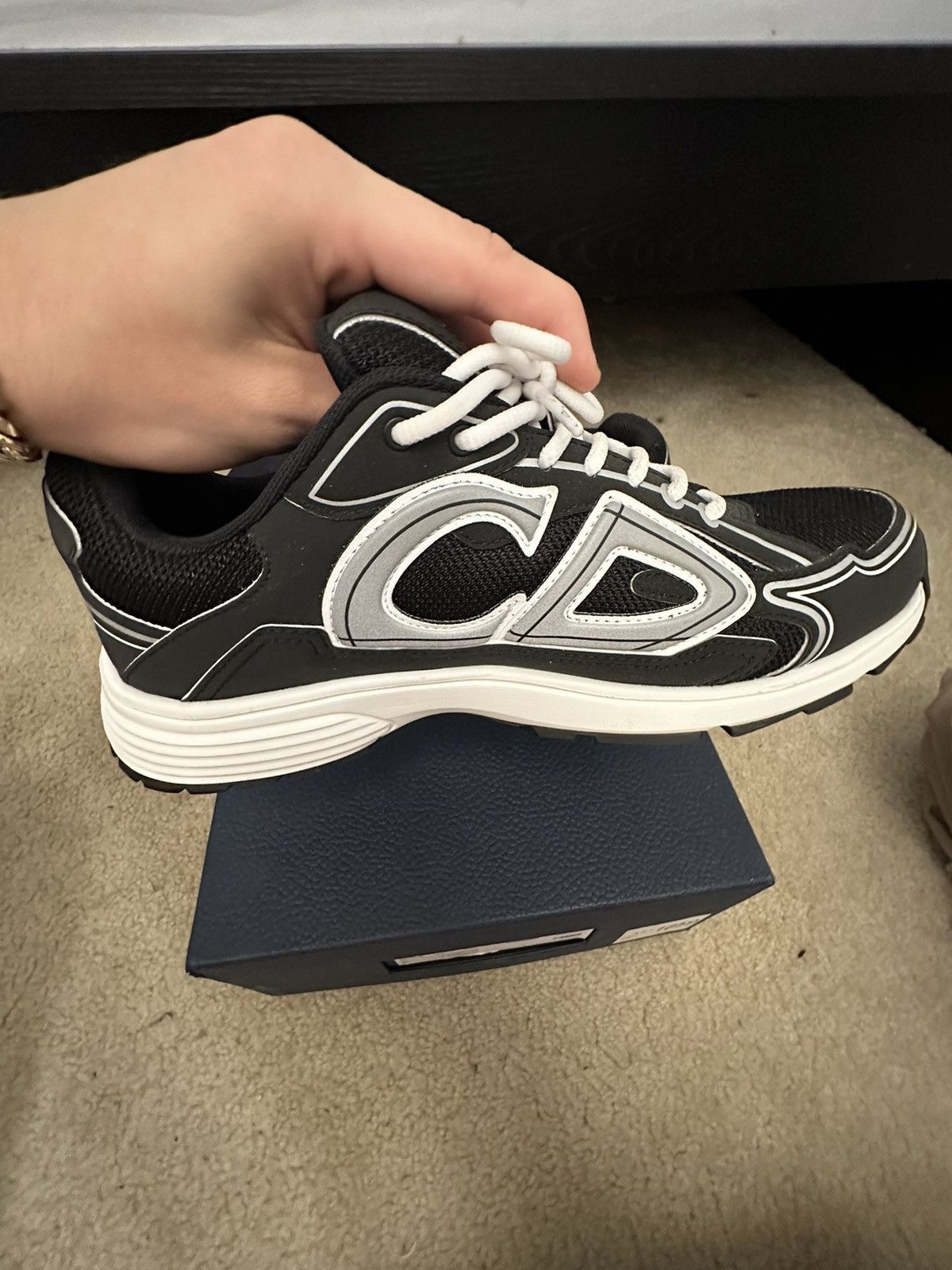 Dior Dior b30 Black and white Size US 9 / EU 42 - 10 Thumbnail