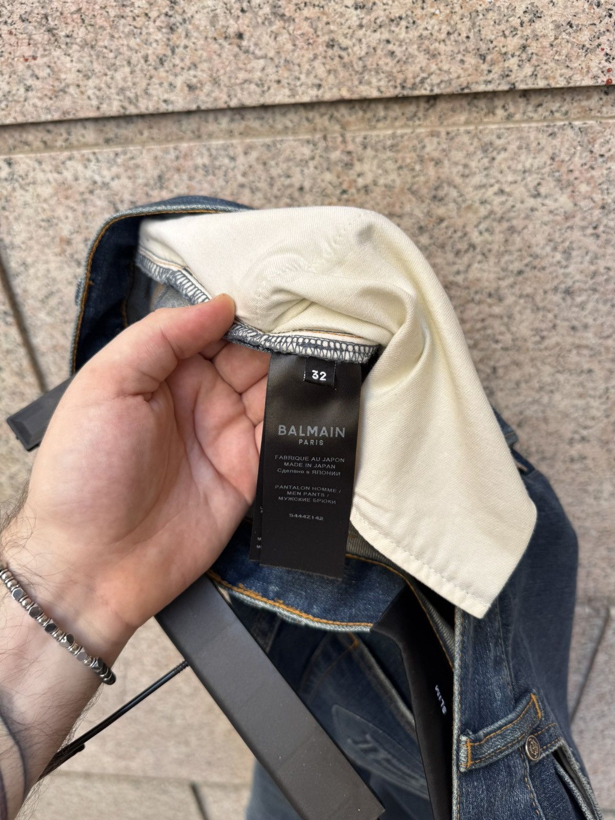 Balmain Balmain Paris Slim Fit Denim – Size 32 Size US 32 / EU 48 - 9 Thumbnail