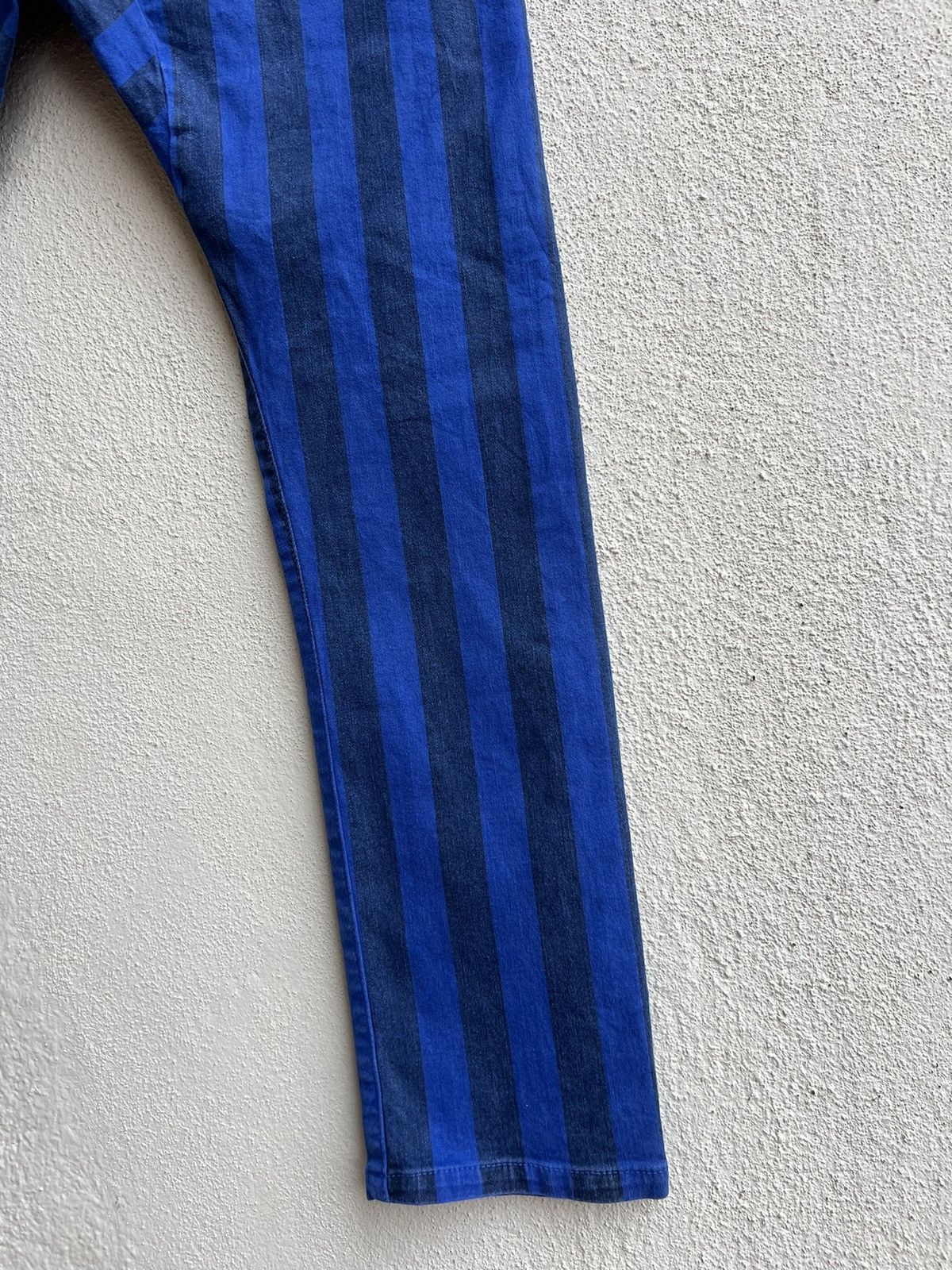 Vintage CANDY STRIPPER Japan Fade Border Striped Pant Size US 31 - 19 Thumbnail