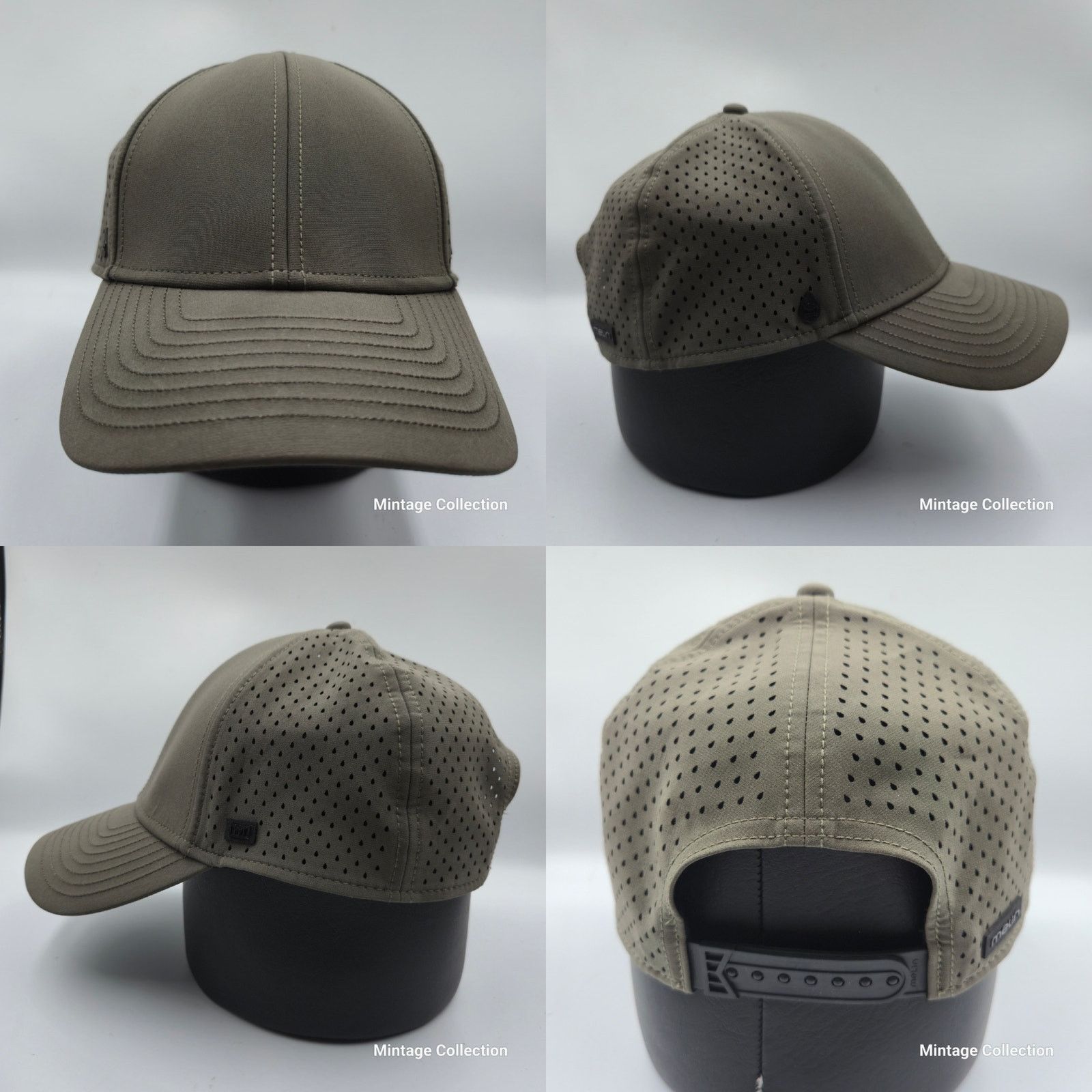 Melin A-Game Hydro Performance 60cm Olive Snapback Hat Cap