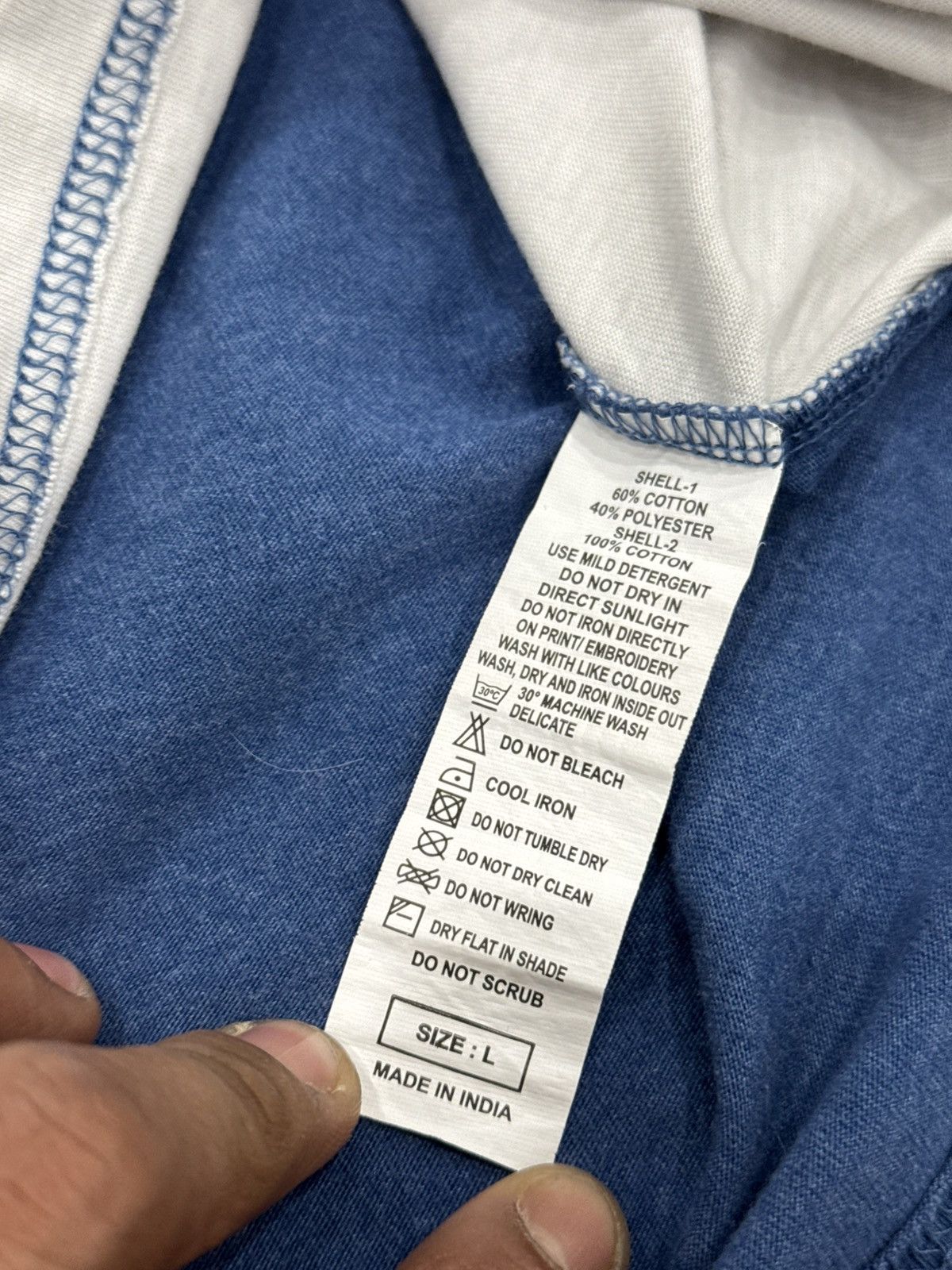 Benetton × United Colors Of Benetton United Colors of Benetton Shirt Size US L / EU 52-54 / 3 - 5 Thumbnail