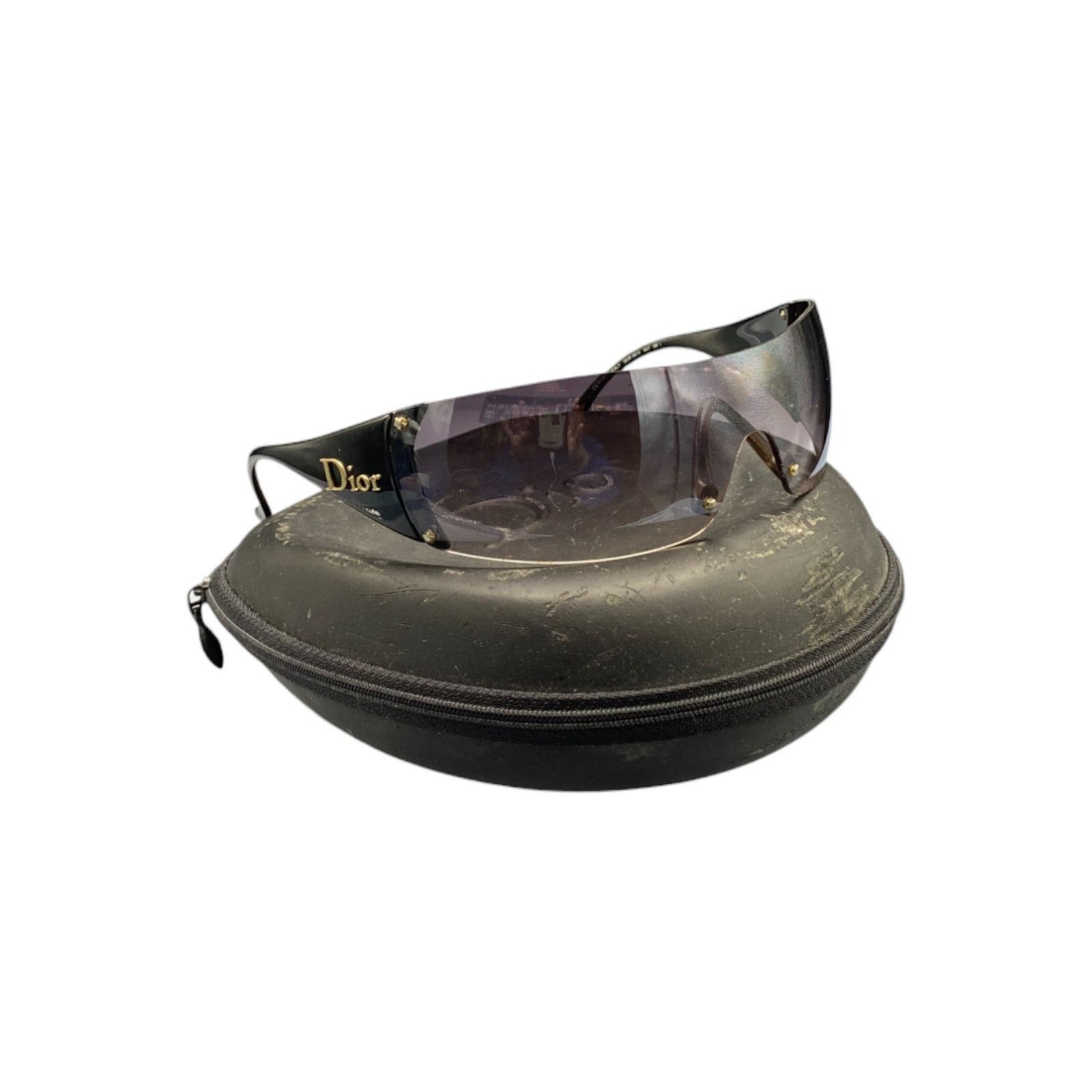 Dior Ski 5 Rimless Black Sunglasses Size ONE SIZE - 2 Thumbnail