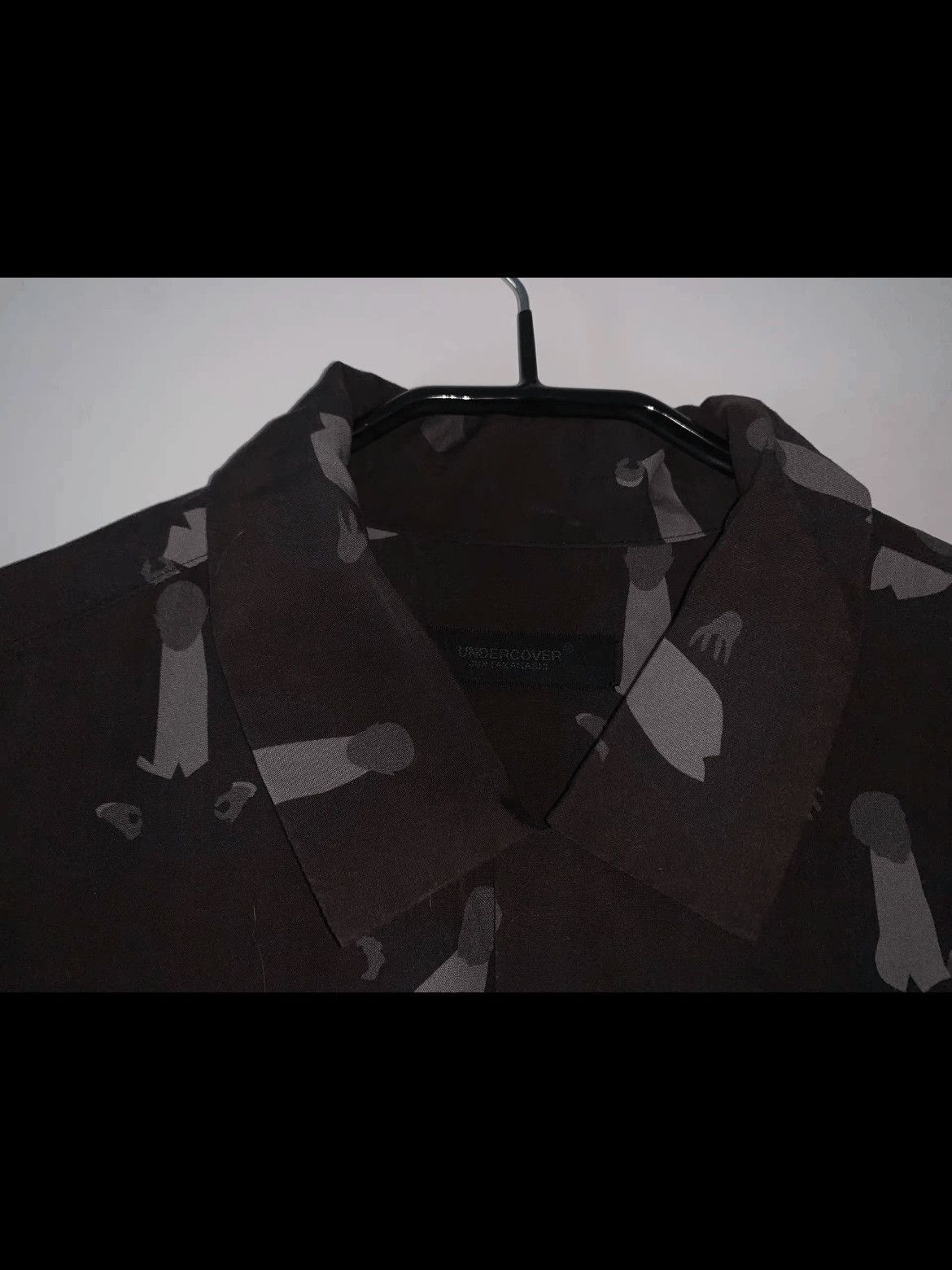 Sz 3 Undercover 20SS Vampire Print Shirt