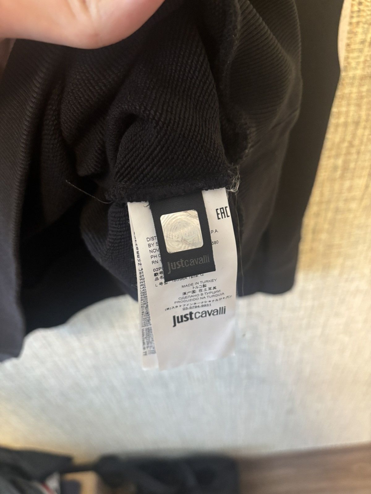 Just Cavalli Just cavalli sweatshirt logo streetwear luxury Size US L / EU 52-54 / 3 - 8 Thumbnail
