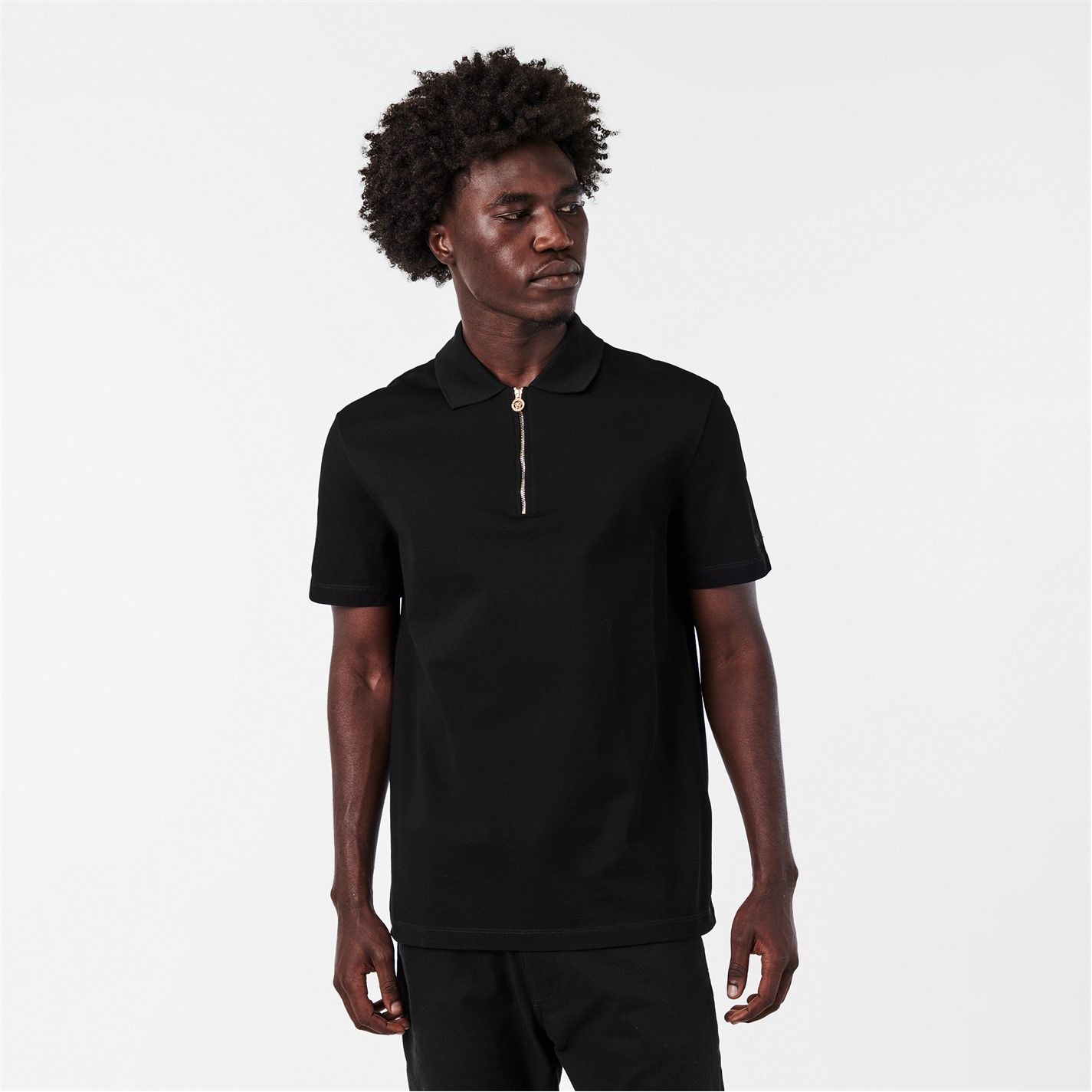 Versace o1g2r1mq0526 Short Sleeve Polo Shirt in Black Size US M / EU 48-50 / 2 - 3 Thumbnail