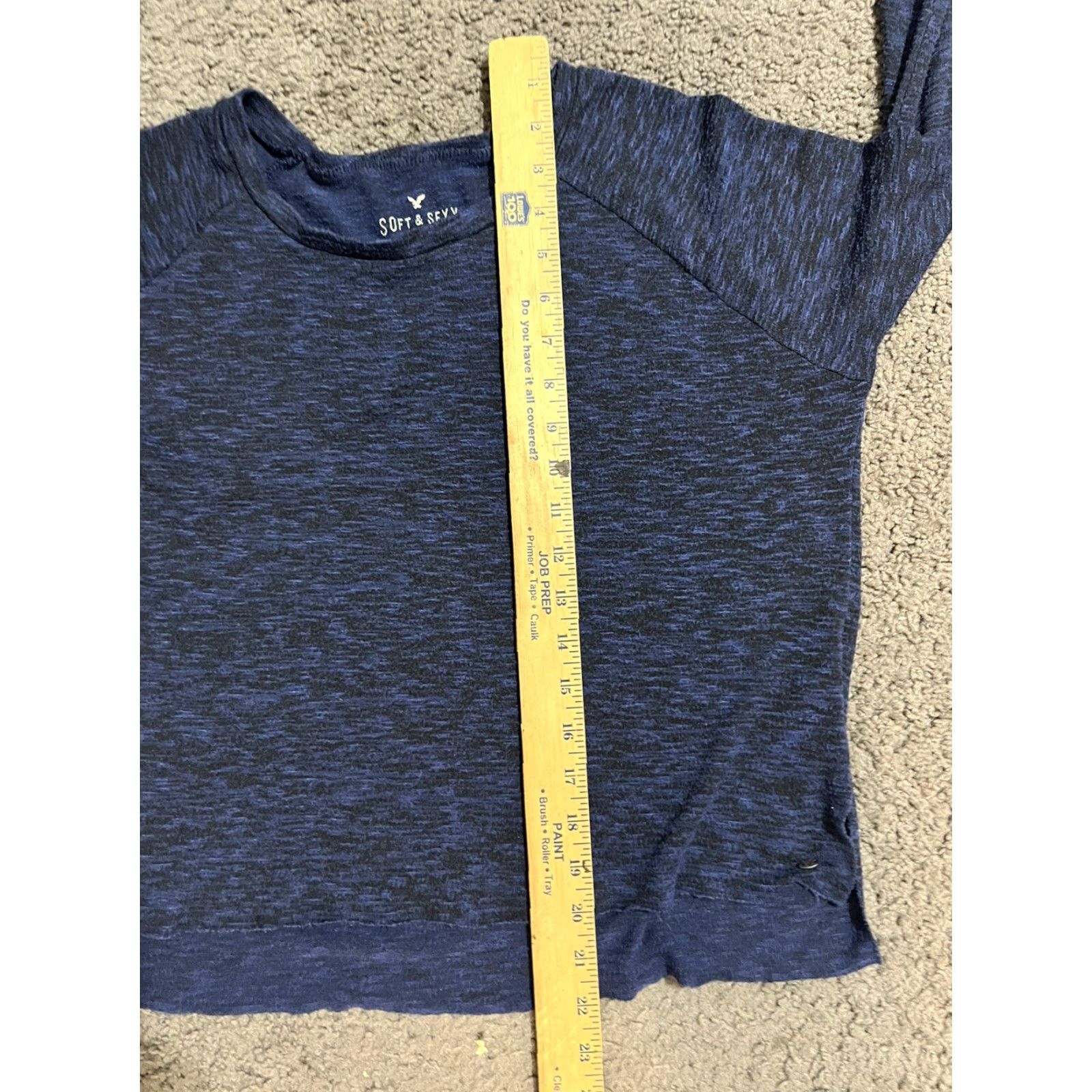 American Eagle Outfitters VINTAGE American Eagle Outfitters Top Long Sleeve Blouse Women XS Navy Blue Pullover 1990s Mens? Size XS / US 0-2 / IT 36-38 - 6 Thumbnail