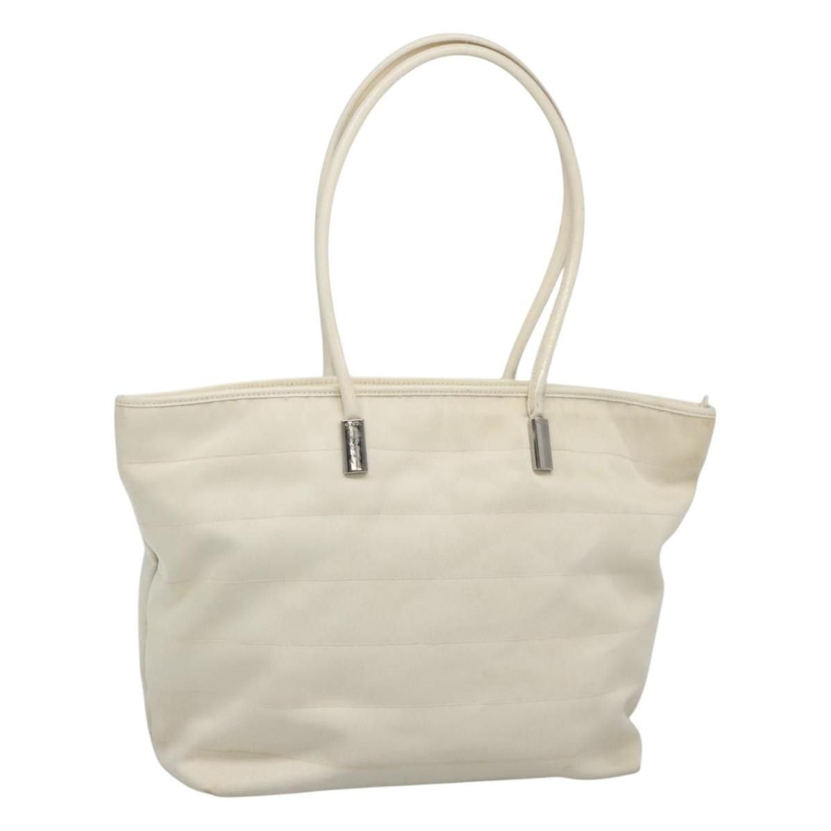 Gucci Shoulder Bag Nylon White 002 123 0456 Auth Bs24524, Women's