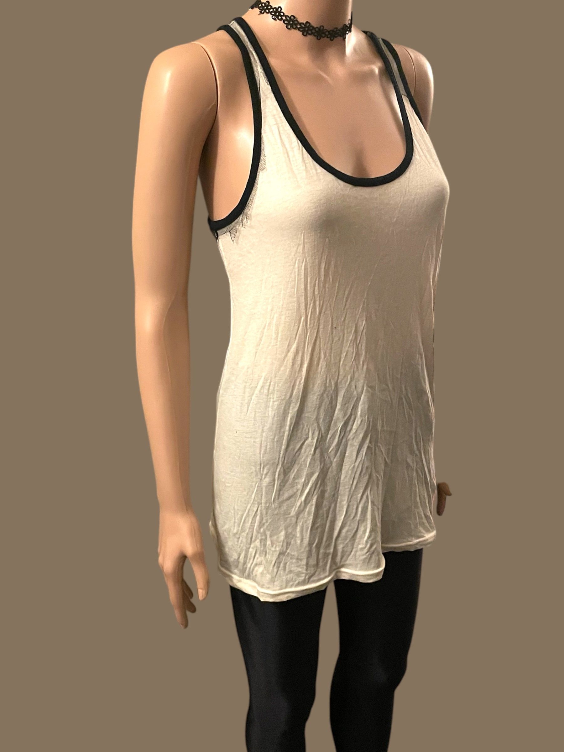 DKNY DKNY tank top racer back with mesh detail size Small Size S / US 4 / IT 40 - 3 Thumbnail