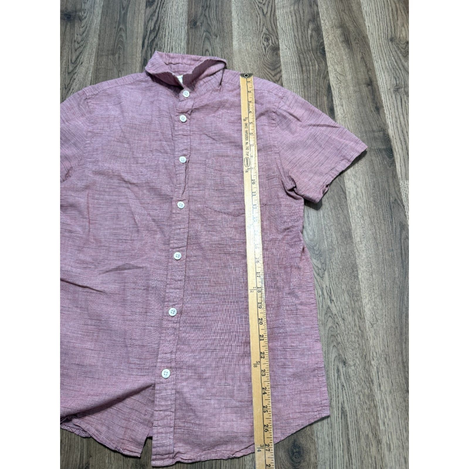 Vintage Urban Pipeline Shirt Mens Size S Red Button Up Short Sleeve Ultimate Size US S / EU 44-46 / 1 - 6 Thumbnail