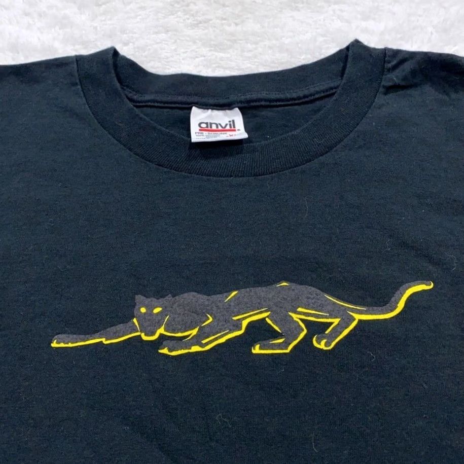 Anvil VINTAGE 90s JOSTA ENERGY DRINK T-Shirt LARGE guarana caffeine single stitch Men Black 80s 90s theme Shirt Mens L Size US L / EU 52-54 / 3 - 2 Thumbnail