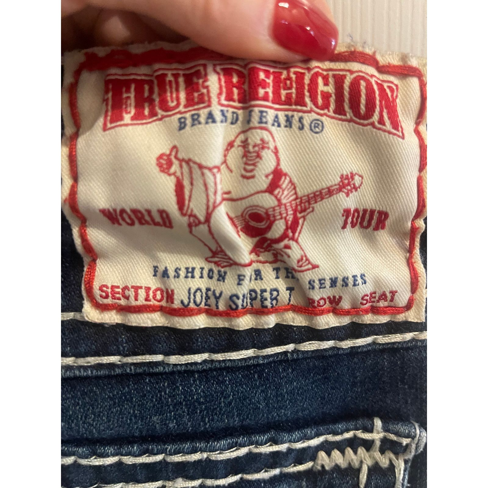 True Religion True Religion Joey Super T Bootcut Jeans Size 28 Size 28" / US 6 / IT 42 - 4 Thumbnail