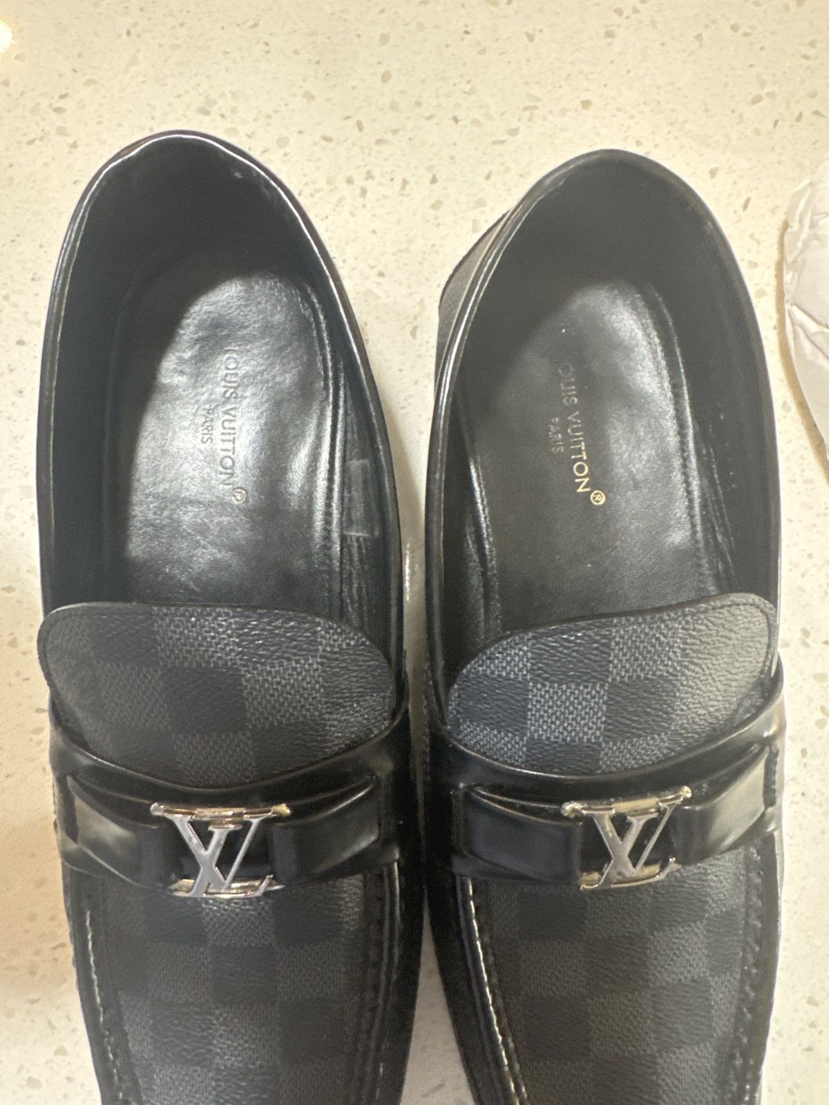 Louis Vuitton ! LV Major Loafer Graphite Grey 9.5 ! Size US 9.5 / EU 42-43 - 6 Thumbnail
