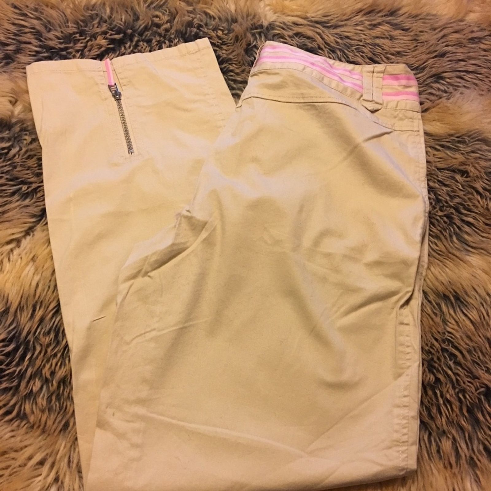 Other Metro style lightweight casual pants zipper detail Size 34" / US 12 / IT 48 - 2 Thumbnail