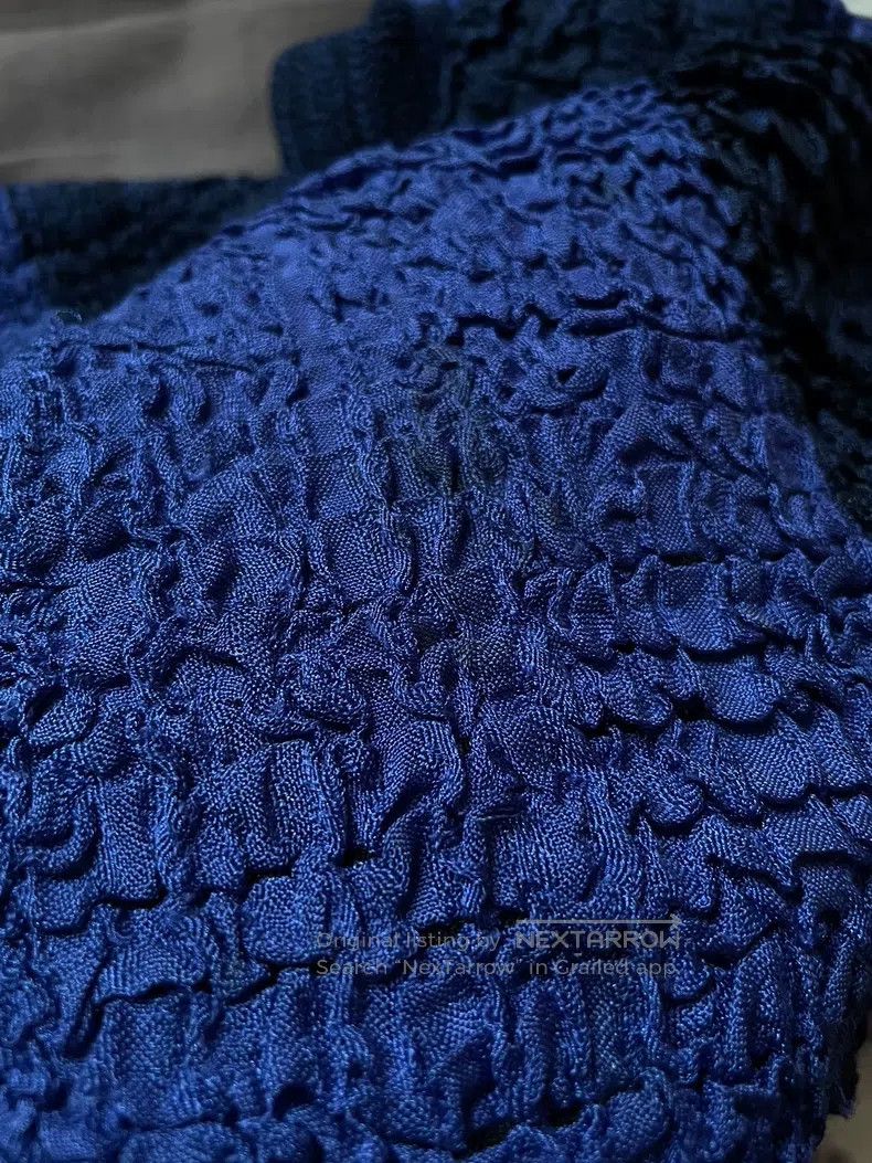 Issey Miyake Issey Miyake Irregular Cut Pleated Silk Set Asymmetrical C Size M / US 6-8 / IT 42-44 - 9 Thumbnail