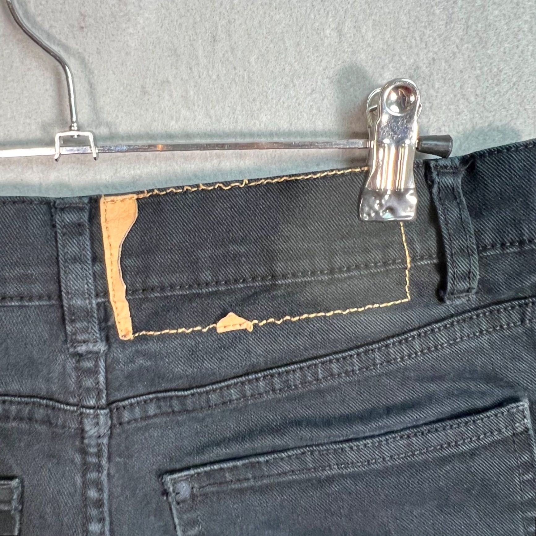 Cheap Monday CHEAP MONDAY Black Skinny Jeans Womens 27 Dark Wash Denim Size 27 Stretch 5-Pocket Mid Rise Vintage No Womens Jeans 29 Inseam Size 27" / US 4 / IT 40 - 3 Thumbnail