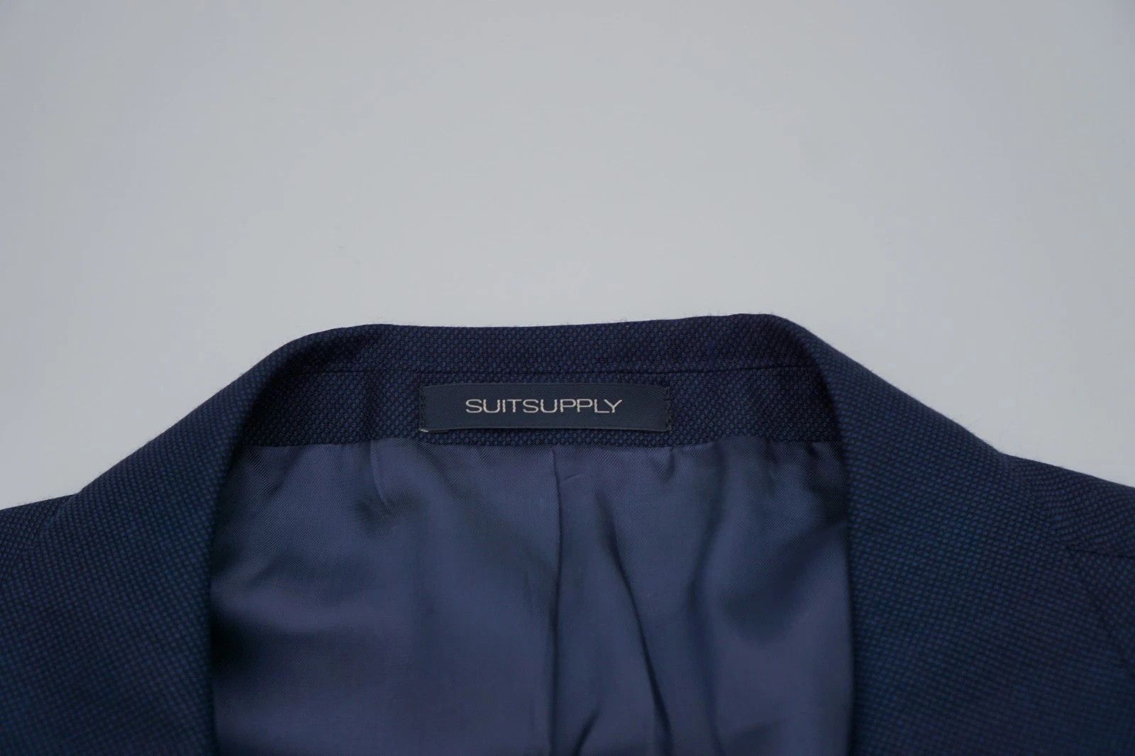 Suitsupply Men Suitsupply Suit Sienna Wool Vitale Barberis Blue UK/US50 Size 50R - 3 Thumbnail
