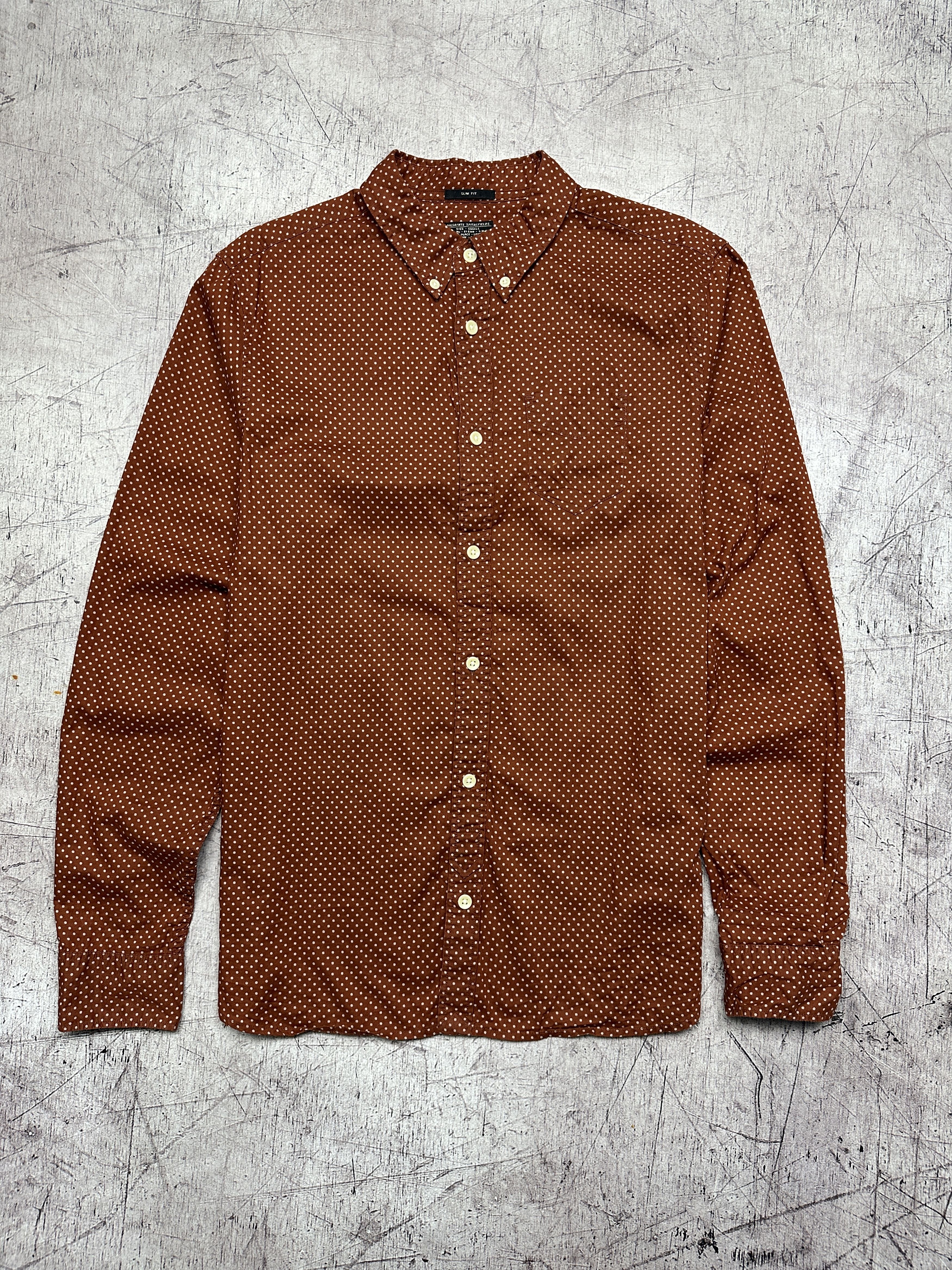 Allsaints Allsaints Mens Minami Long Sleeve Shirt Size US S / EU 44-46 / 1 - 1 Thumbnail