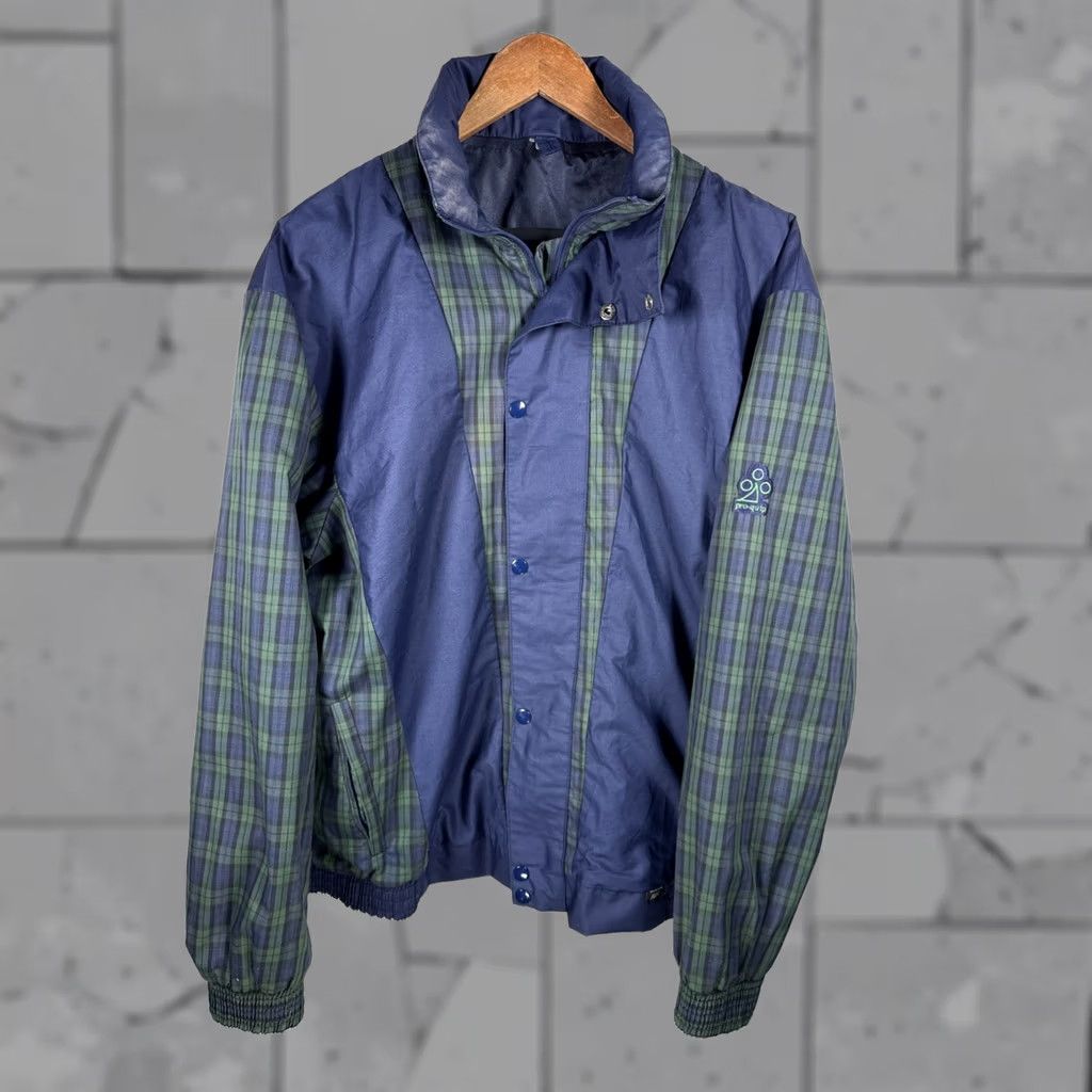 Rains VINTAGE ProQuip Jacket Mens M Blue Green VTG GORE TEX Weather Wear GOLF RAIN Classic Plaid Size US M / EU 48-50 / 2 - 1 Thumbnail