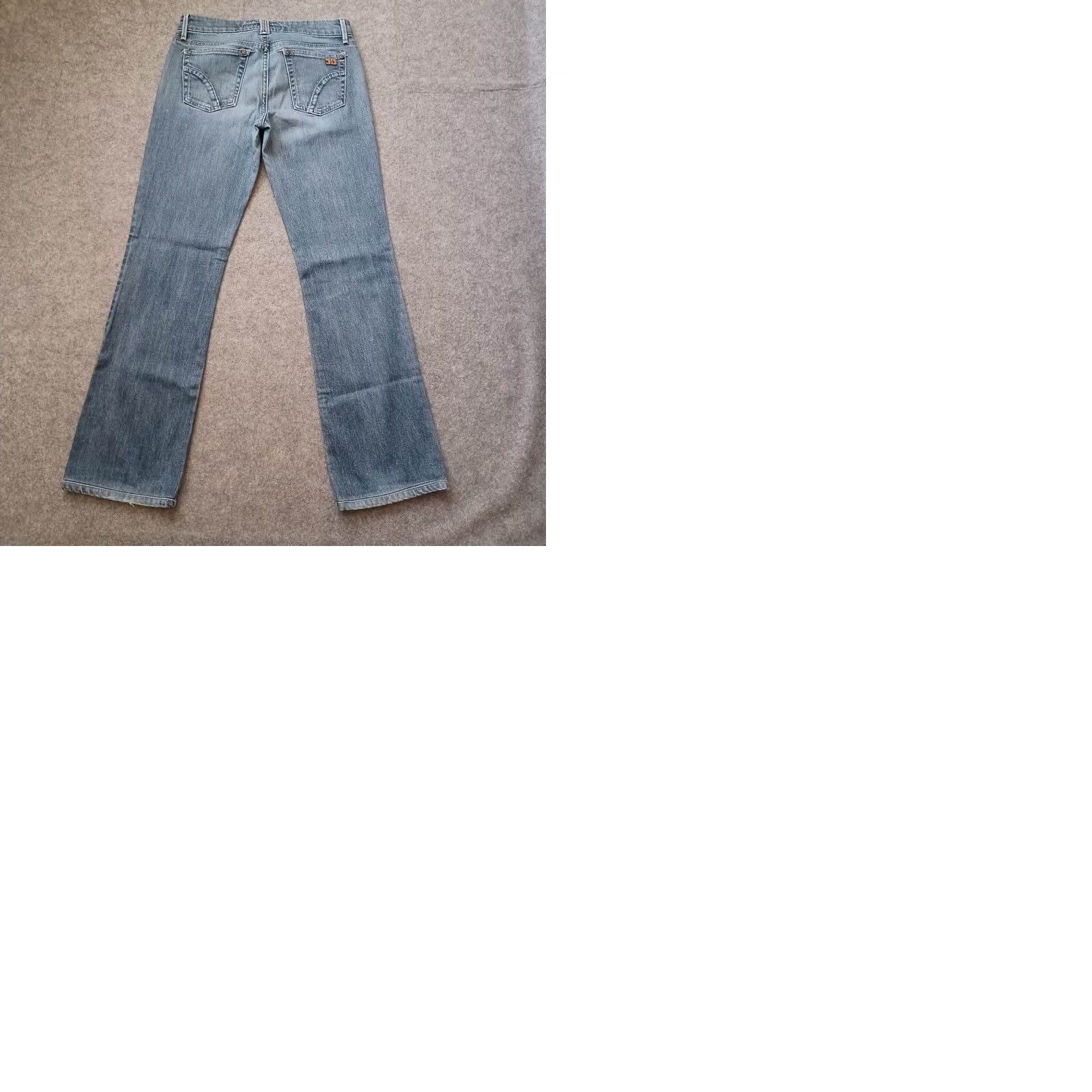 Vintage Joes Jeans Womens Jeans W28 Blue Boot Cut Mid Rise Medium Wash Distressed Ladies Size 28" / US 6 / IT 42 - 10 Thumbnail