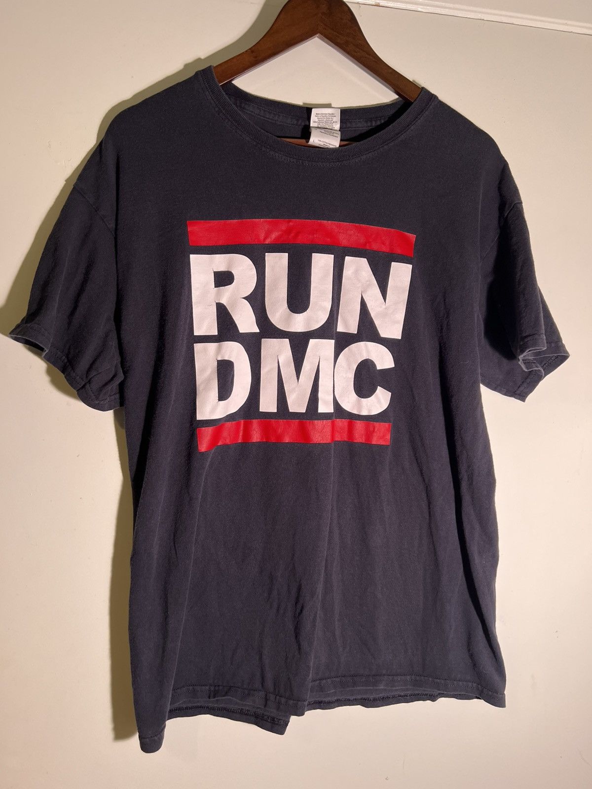 Vintage 90’s 2000’s Y2K VTG Vintage Run DMC Rap Hip Hop Retro Shirt Size US L / EU 52-54 / 3 - 1 Thumbnail