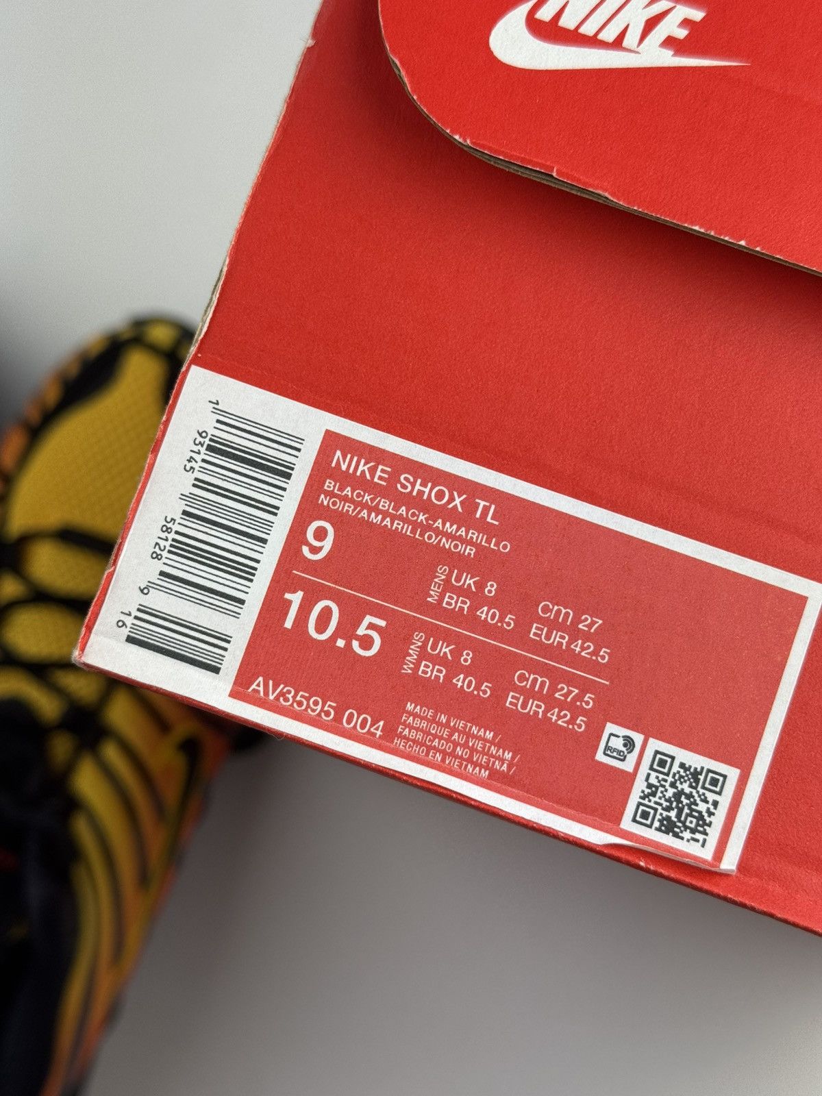 Nike Nike Shox TL Sunrise US9 Size US 9 / EU 42 - 17 Thumbnail