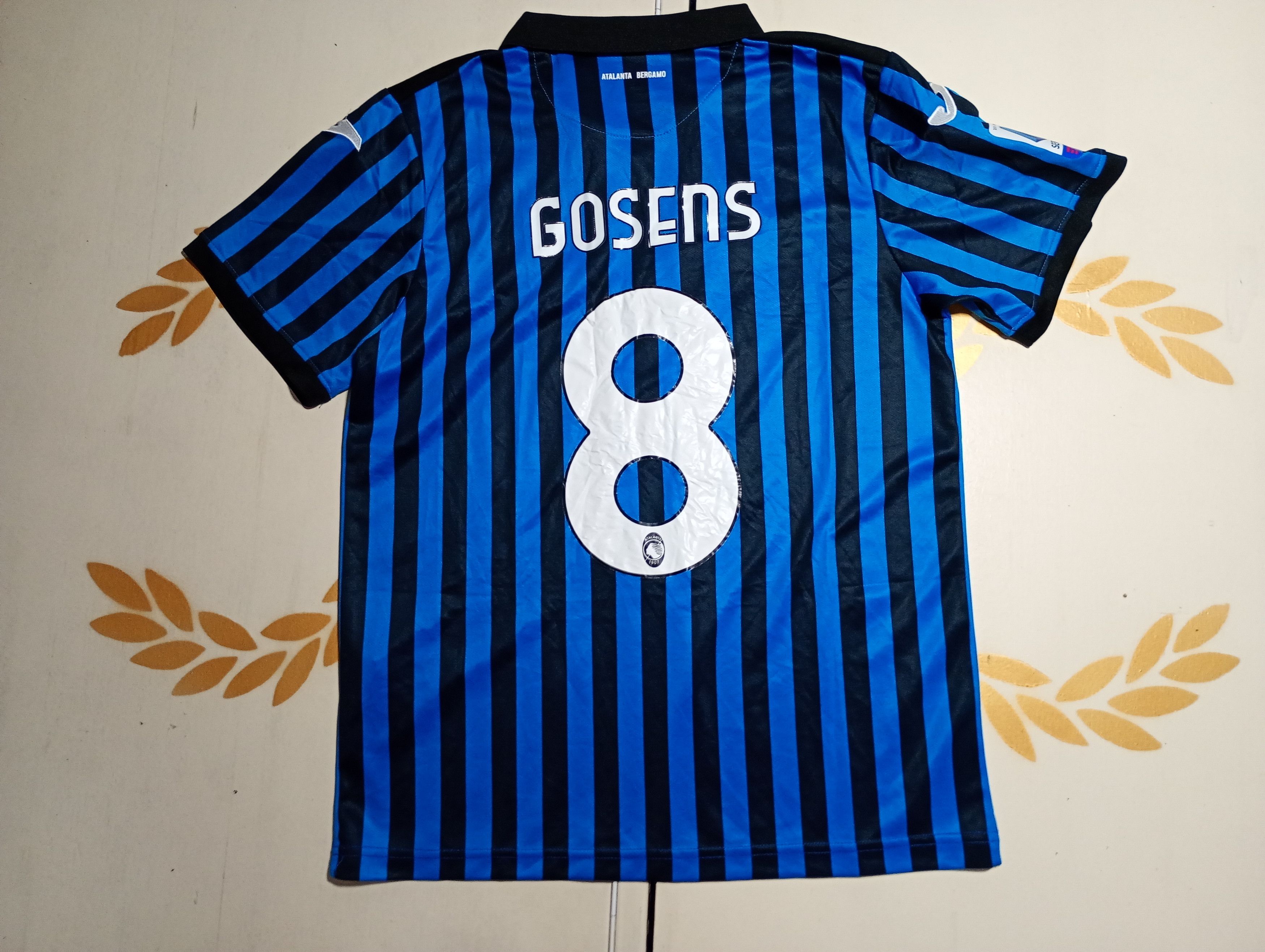 Joma Joma Atalanta Bergamo Home Jersey 8 Gosens 2019-2020 Size US M / EU 48-50 / 2 - 11 Thumbnail
