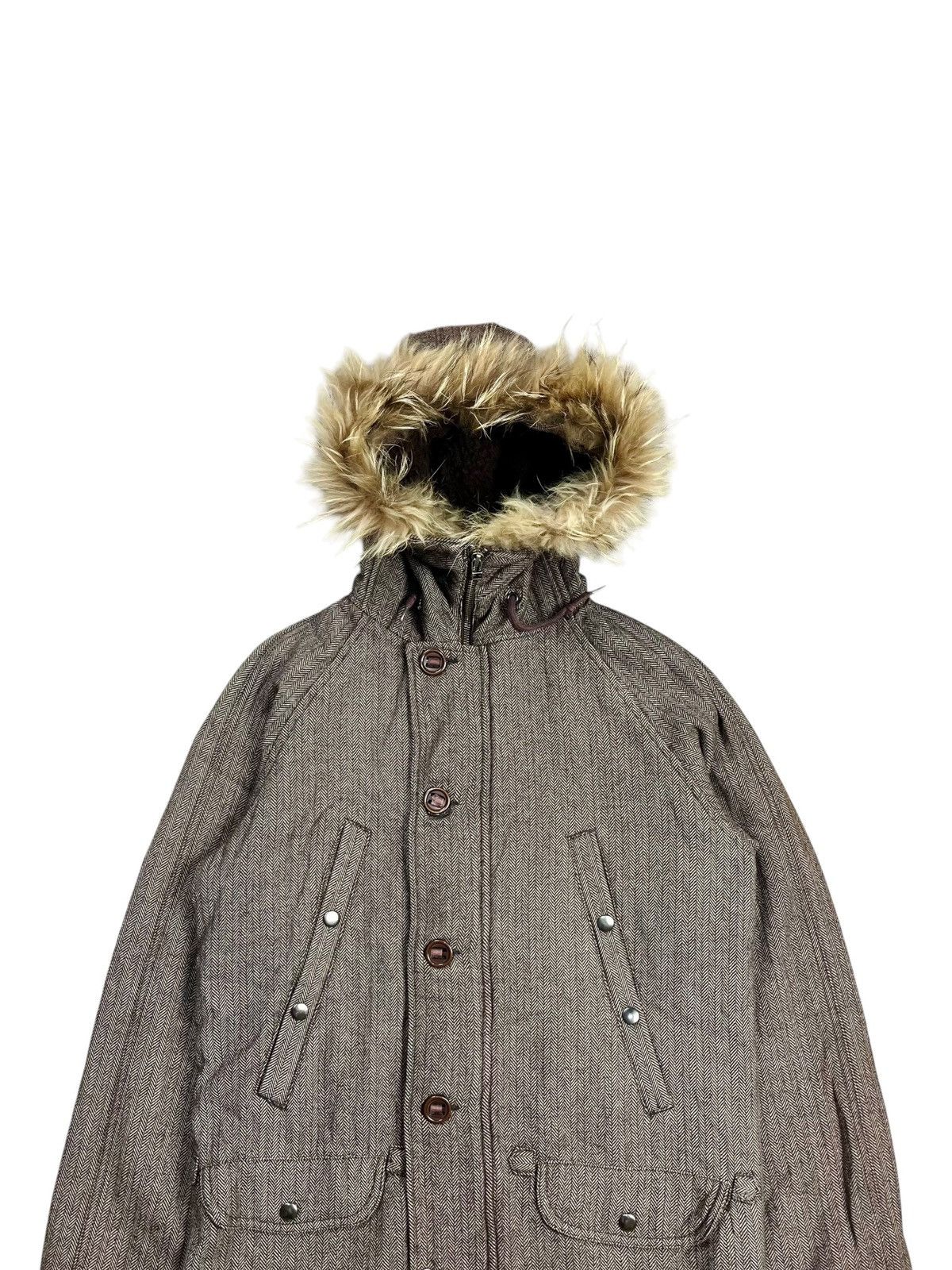 URBAN RESEARCH DOORS 2000s Urban Research - Fur Hoodie Apocalypse Jacket Size US M / EU 48-50 / 2 - 13 Thumbnail