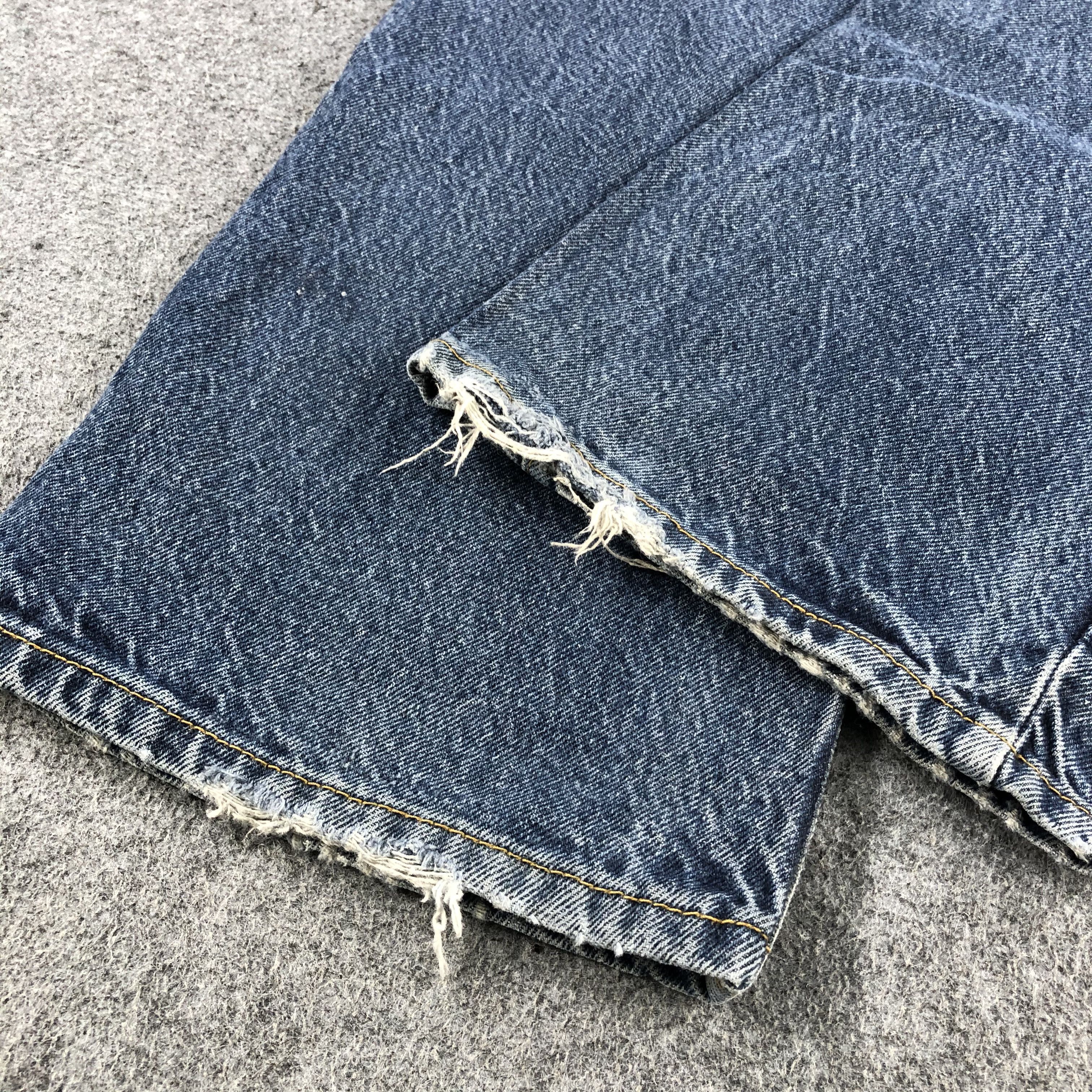 Levi's Vintage Blue Wash Levis 517 Jeans-J2203 Size US 35 - 6 Thumbnail
