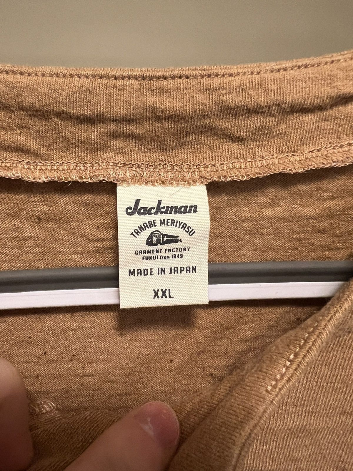 Jackman Jackman Henley Size US XXL / EU 58 / 5 - 2 Thumbnail