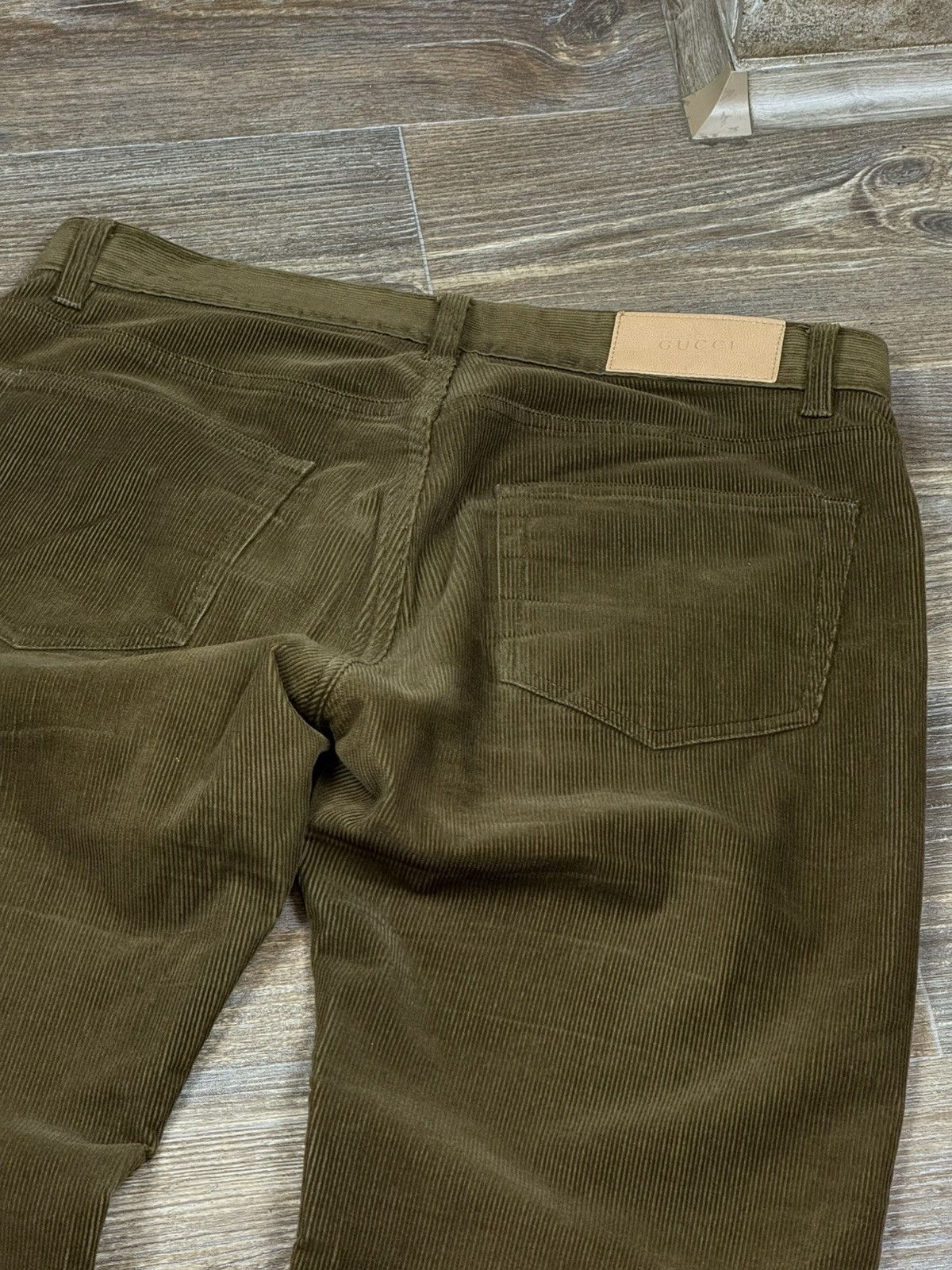 Gucci Vintage Gucci by Tom Ford Bootcut Flared Corduroy Brown Pant Size US 32 / EU 48 - 11 Thumbnail