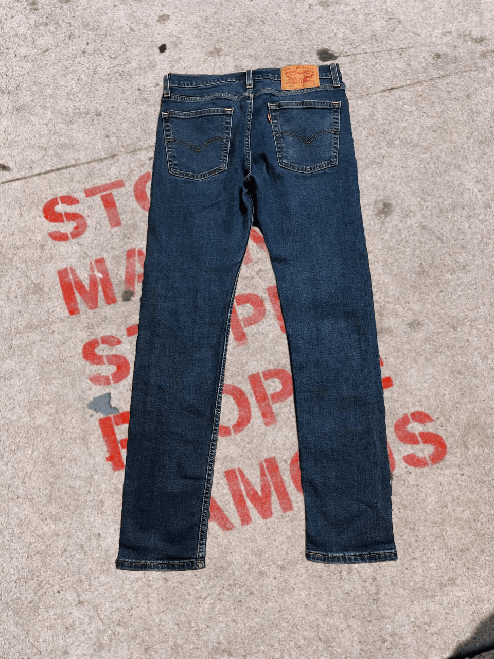 Levi's Men's Levi's 511 Slim Fit Jeans Light Wash Size US 30 / EU 46 - 1 Thumbnail