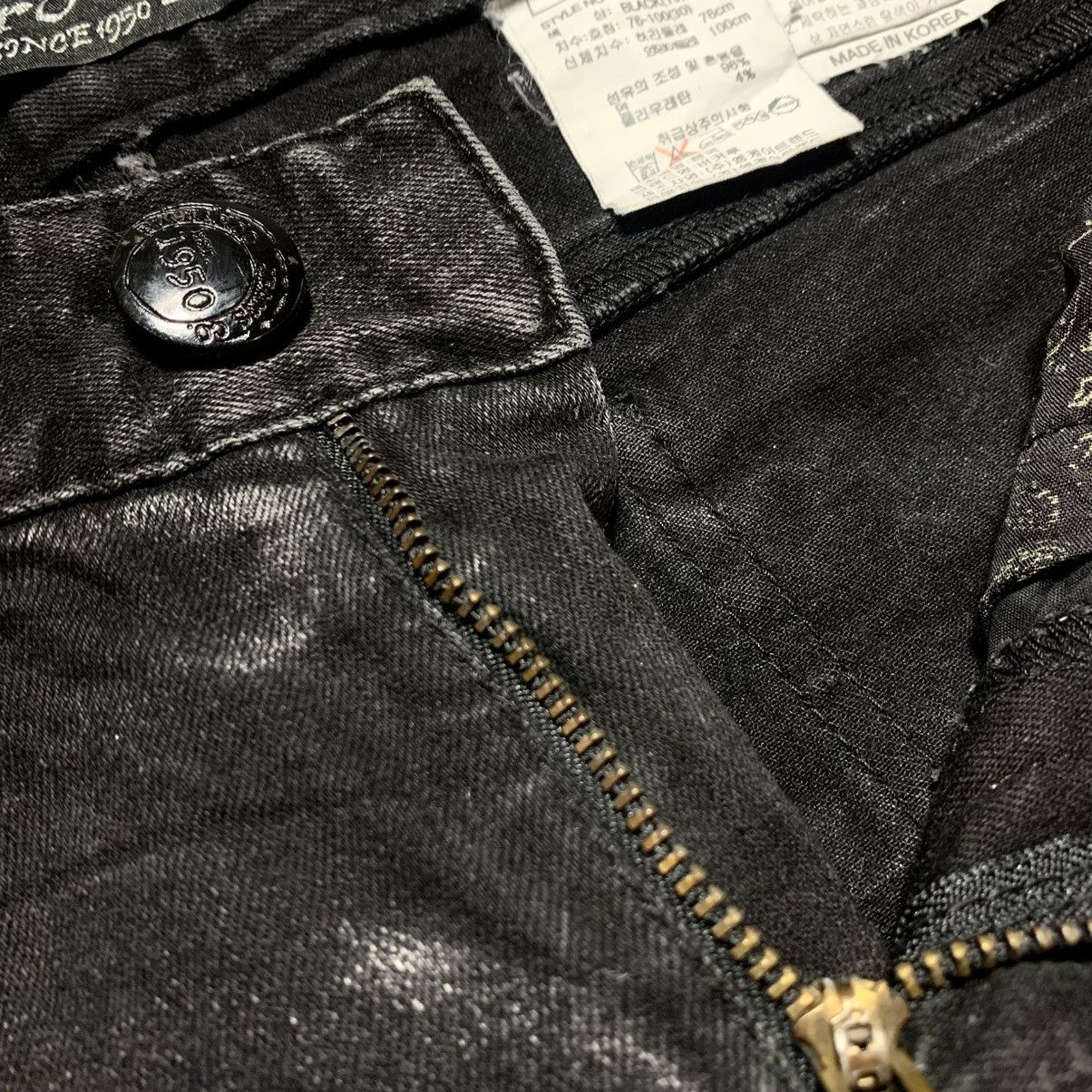Japanese Brand Buckaroo Distressed Boro Faded Ifsix Vkeii Gothic Lgb Style Size US 31 - 16 Thumbnail