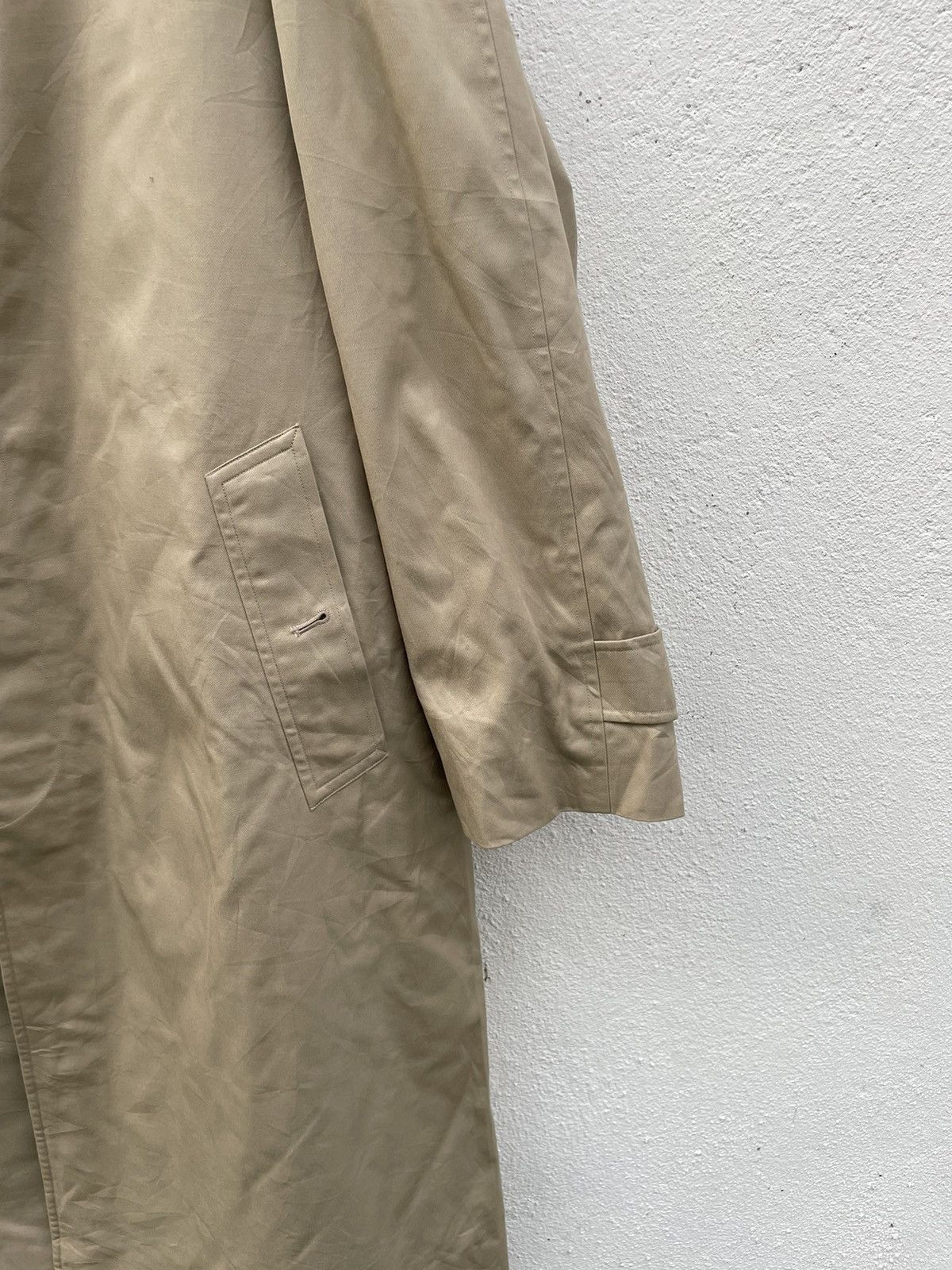 Burberry Prorsum × Vintage Vintage Burberrys Nova Checked Trench Jacket Size US M / EU 48-50 / 2 - 6 Thumbnail