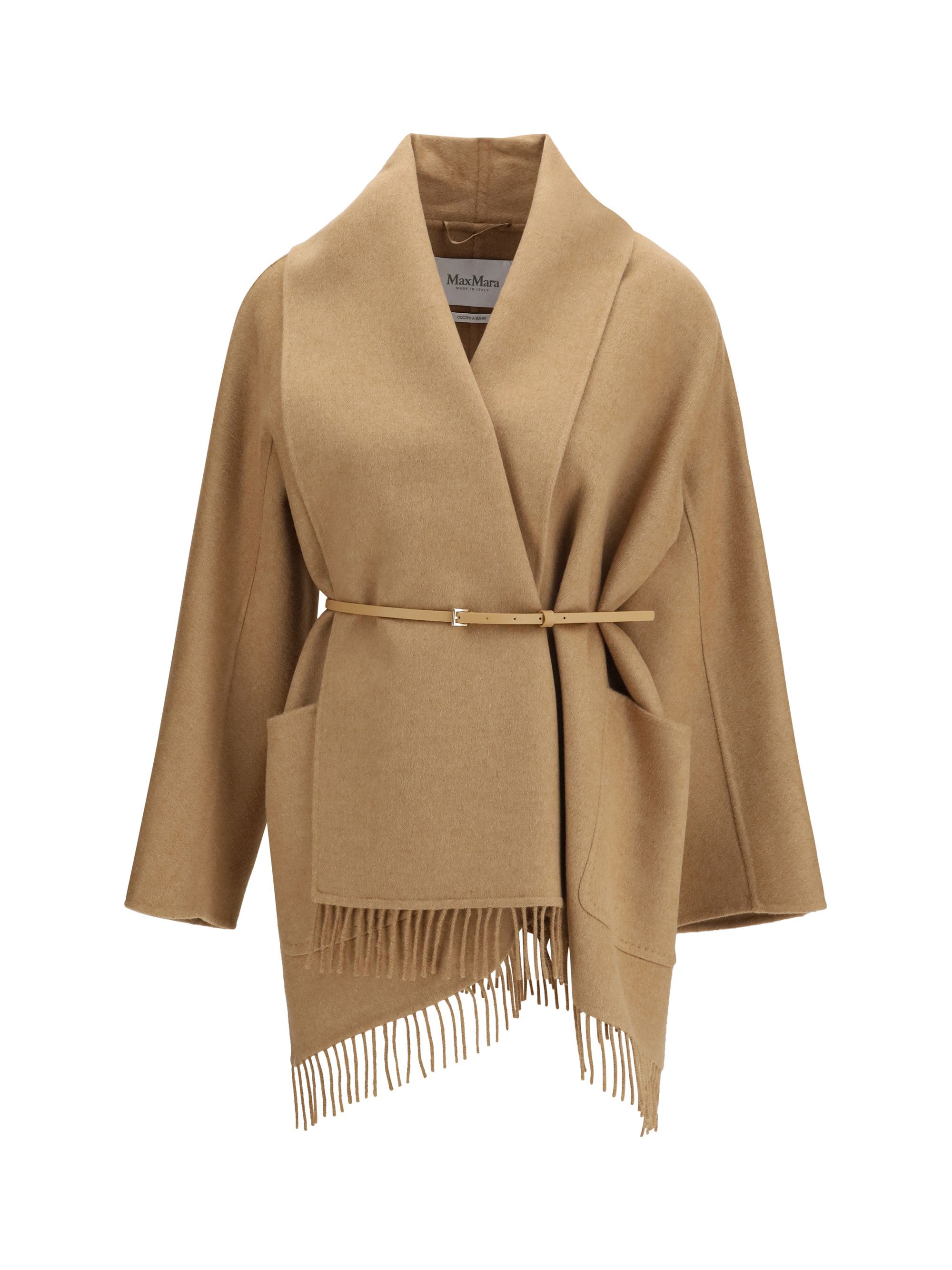Max Mara Camel cardigan Coat Size M / US 6-8 / IT 42-44 - 1 Thumbnail