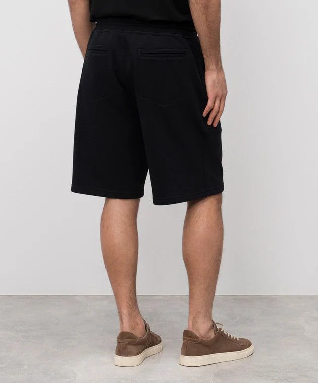 Brunello Cucinelli o1y0526 Short in Black Size US 34 / EU 50 - 3 Thumbnail