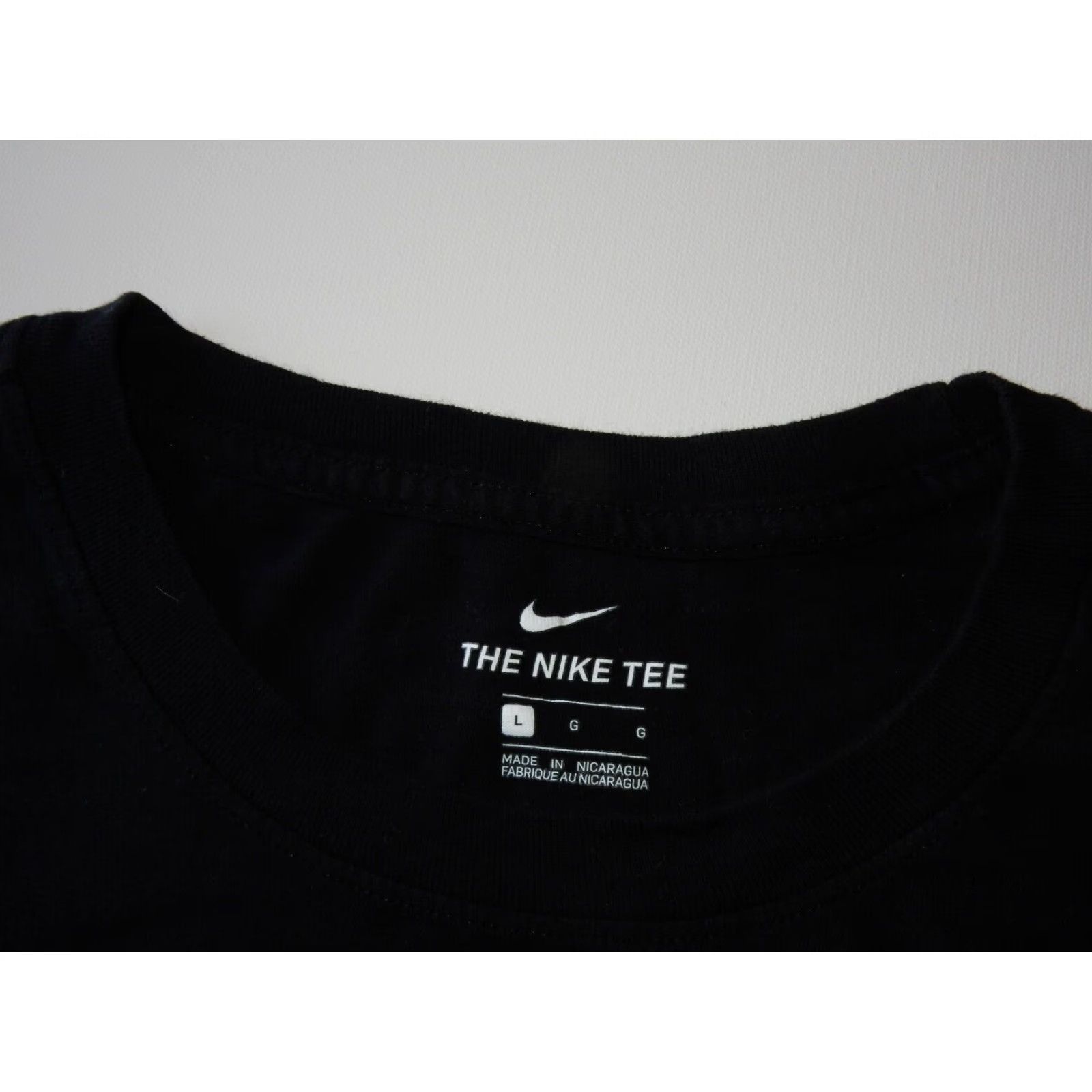 Nike Nike Men's T-Shirt Size Large Short Sleeve Black All Blocks Covered Size US L / EU 52-54 / 3 - 2 Thumbnail